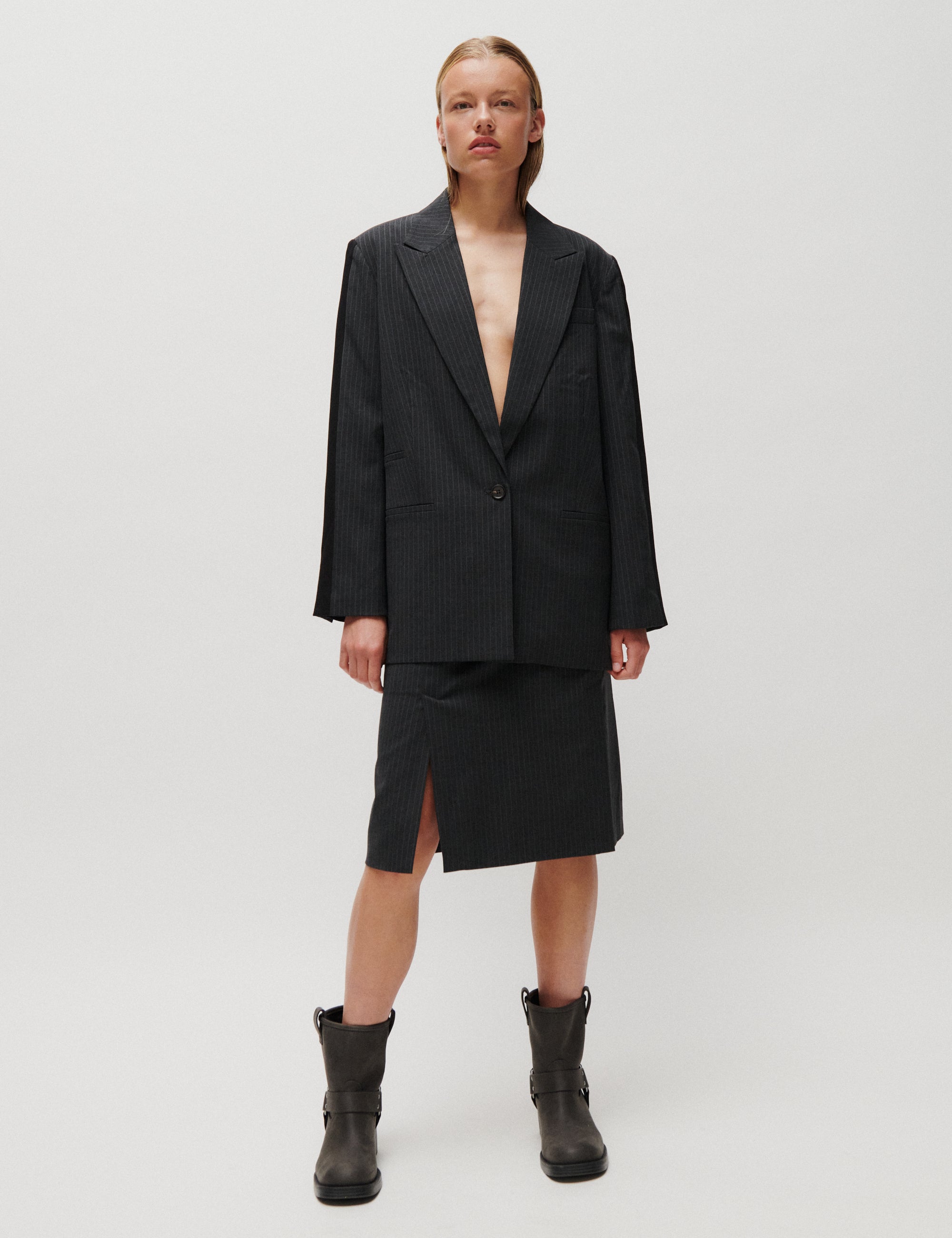 2NDDAY 2ND Oren - Yarn Dye Suiting - Blazer Blazer 194205 Phantom