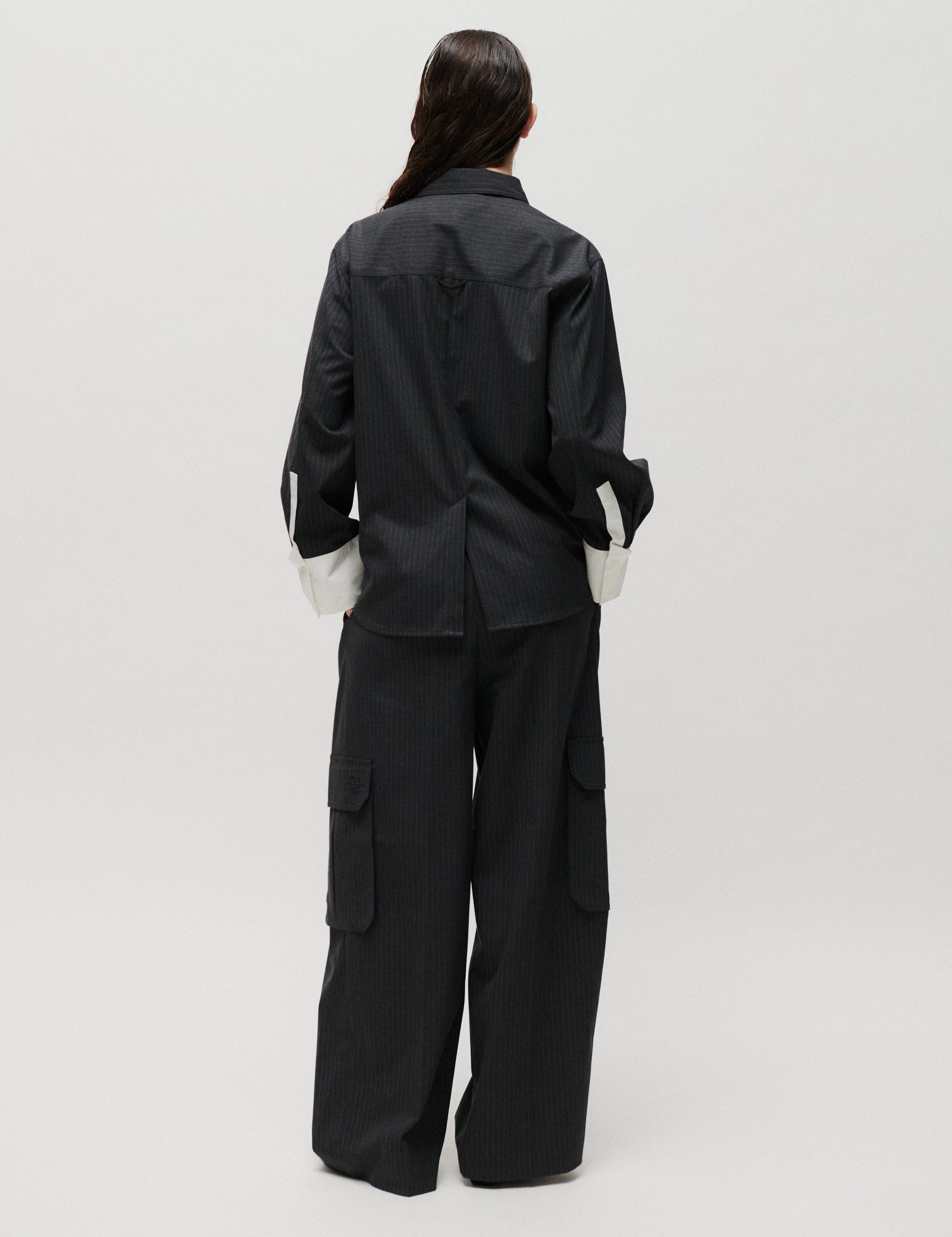 2NDDAY 2ND Orenia - Yarn Dye Suiting - Pants Pants 194205 Phantom