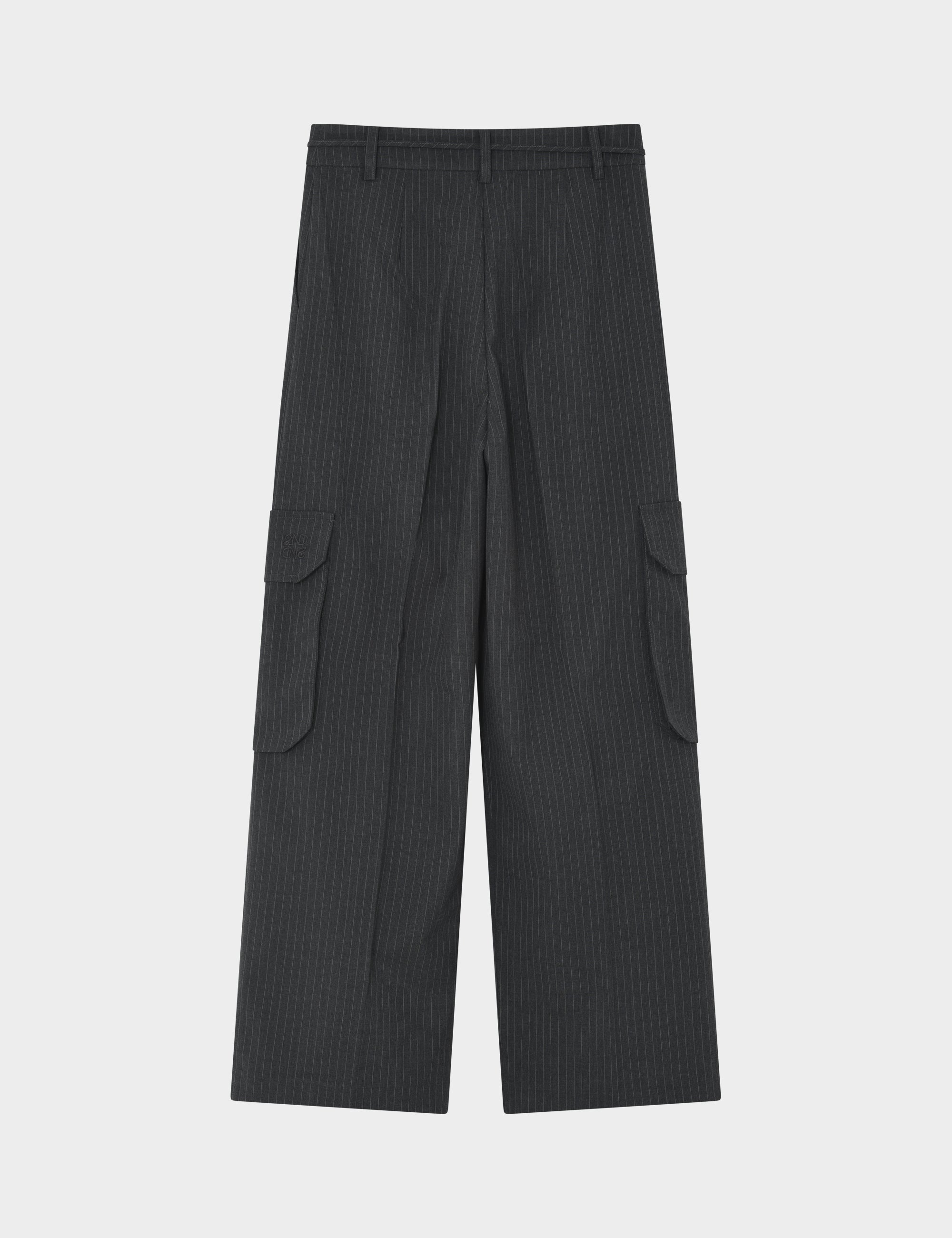 2NDDAY 2ND Orenia - Yarn Dye Suiting - Pants Pants 194205 Phantom