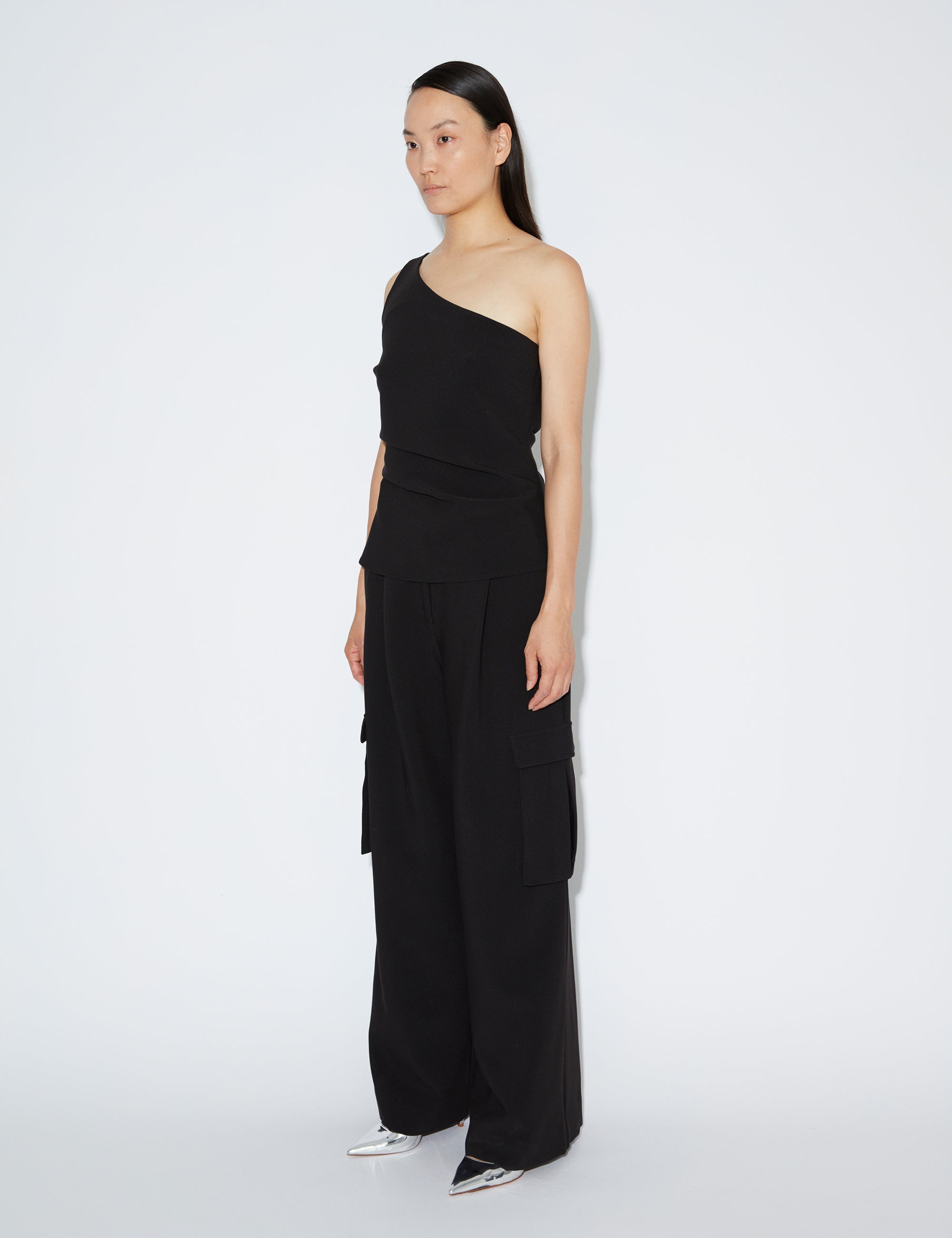 2NDDAY 2ND Phoenix - Refined Twill Shirts & Blouses 194008 Meteorite (Black)