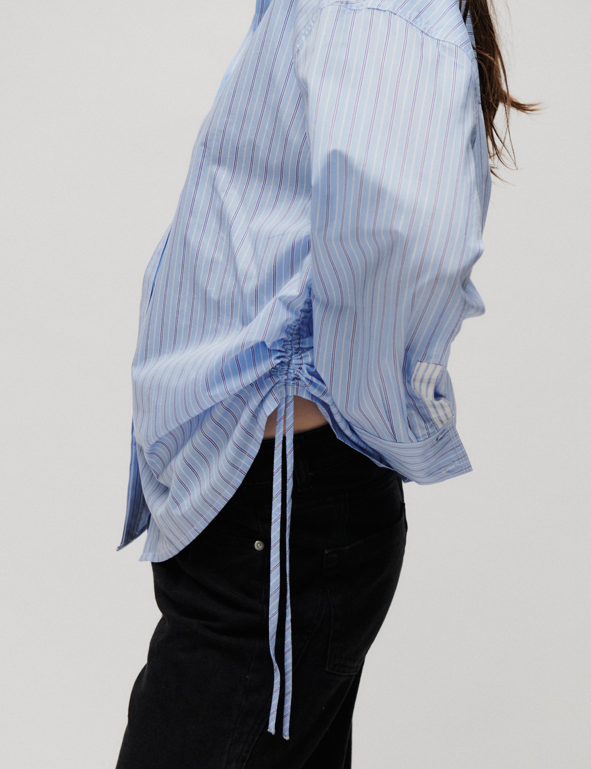 2NDDAY 2ND Renta - Fall Shirting - Shirt Shirt 420159 Cash Blue Stripe