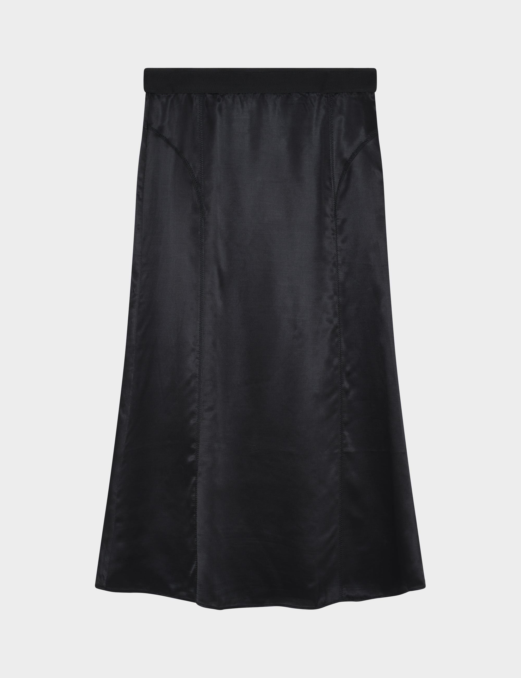 2NDDAY 2ND Rocco TT - Satin Bliss Skirt 194008 Meteorite (Black)