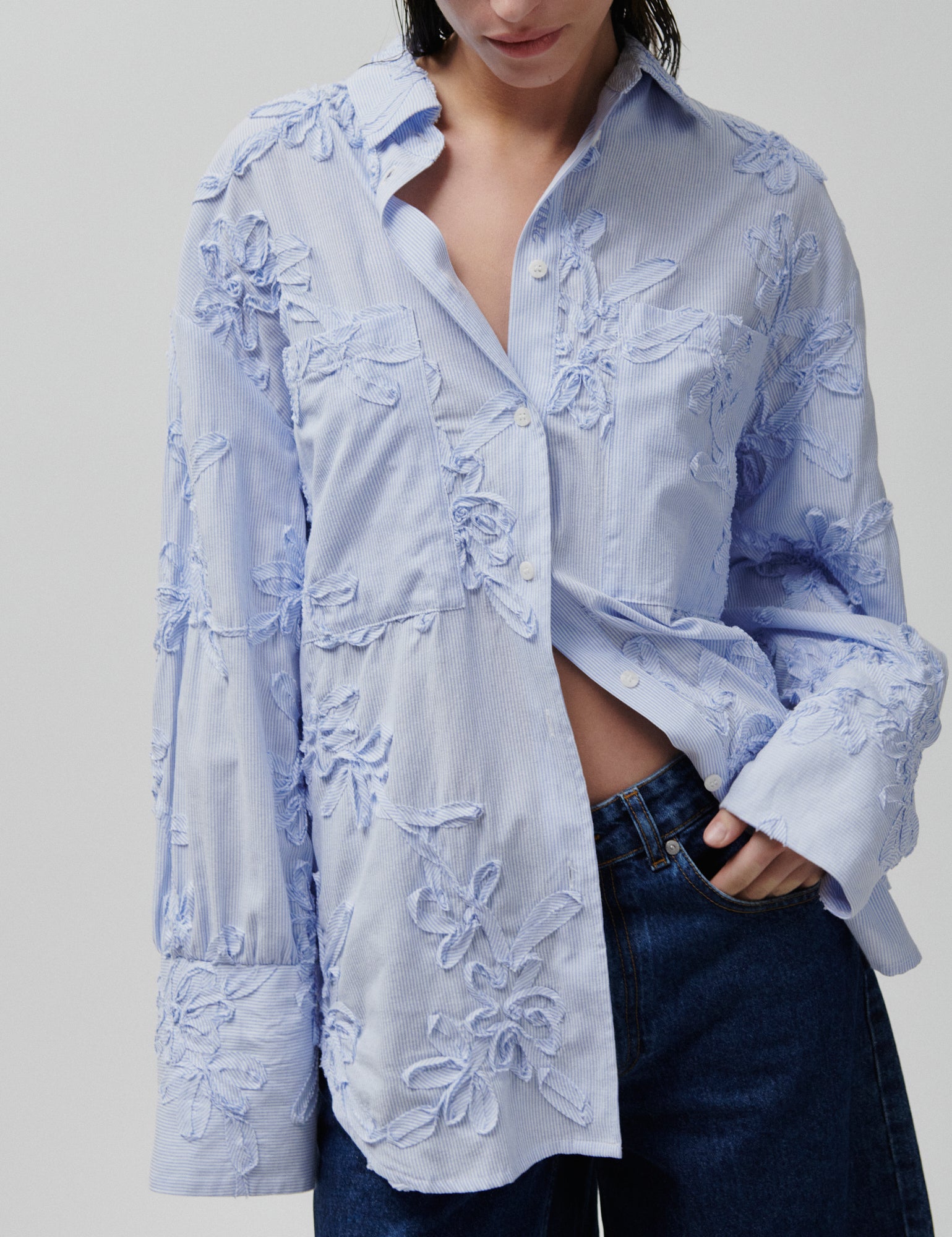 2NDDAY 2ND Rumis - Crisp Summer Shirting Shirts & Blouses 153919 Serenity