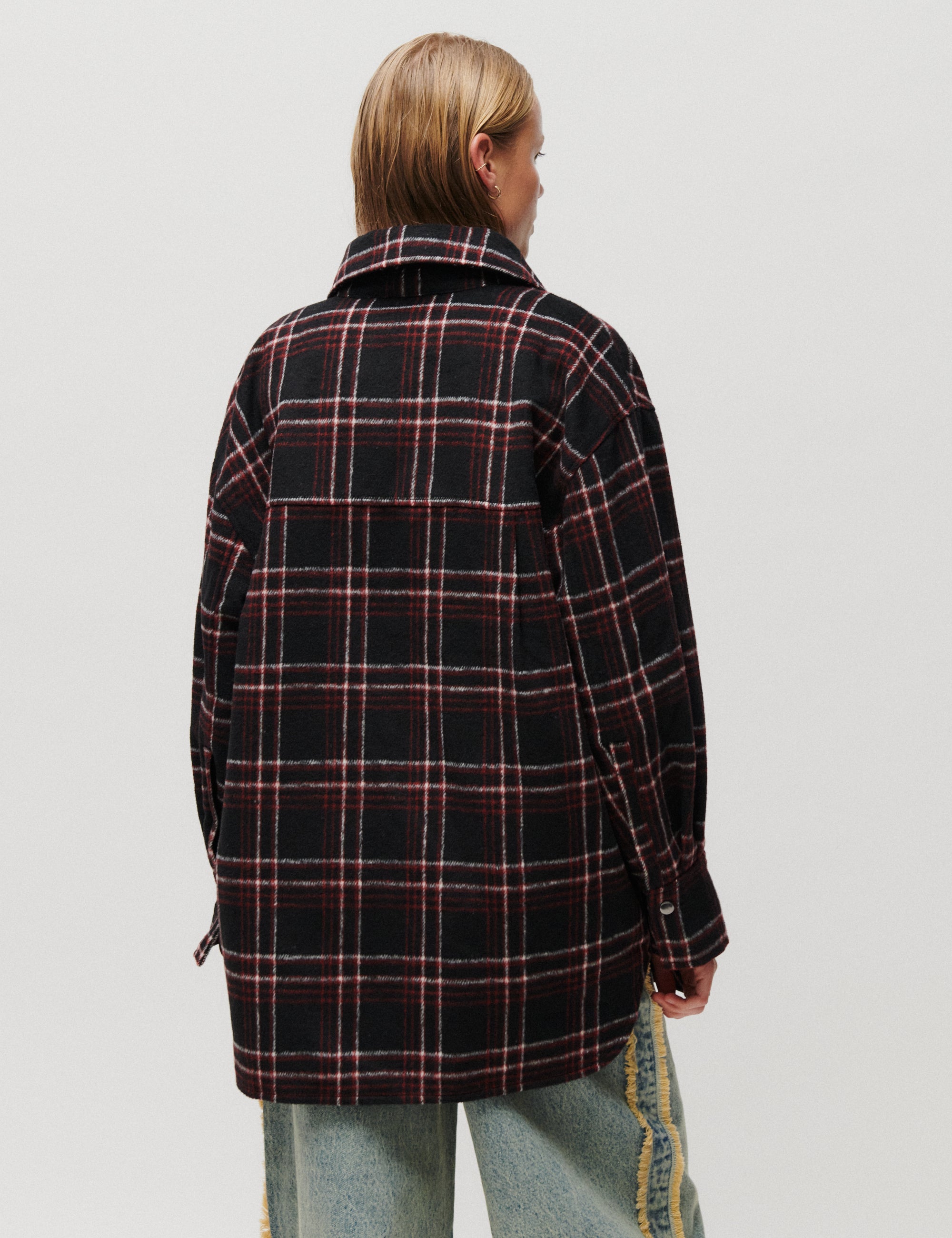 2NDDAY 2ND Seth - Funky Flannel - Jacket Jacket 190303 Black