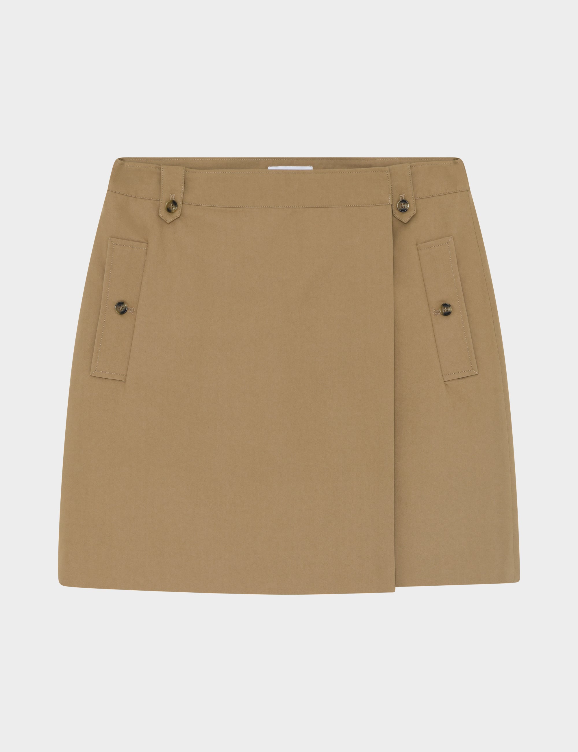 2NDDAY 2ND Sierron - Firm Cotton Skirt 171022 Kelp