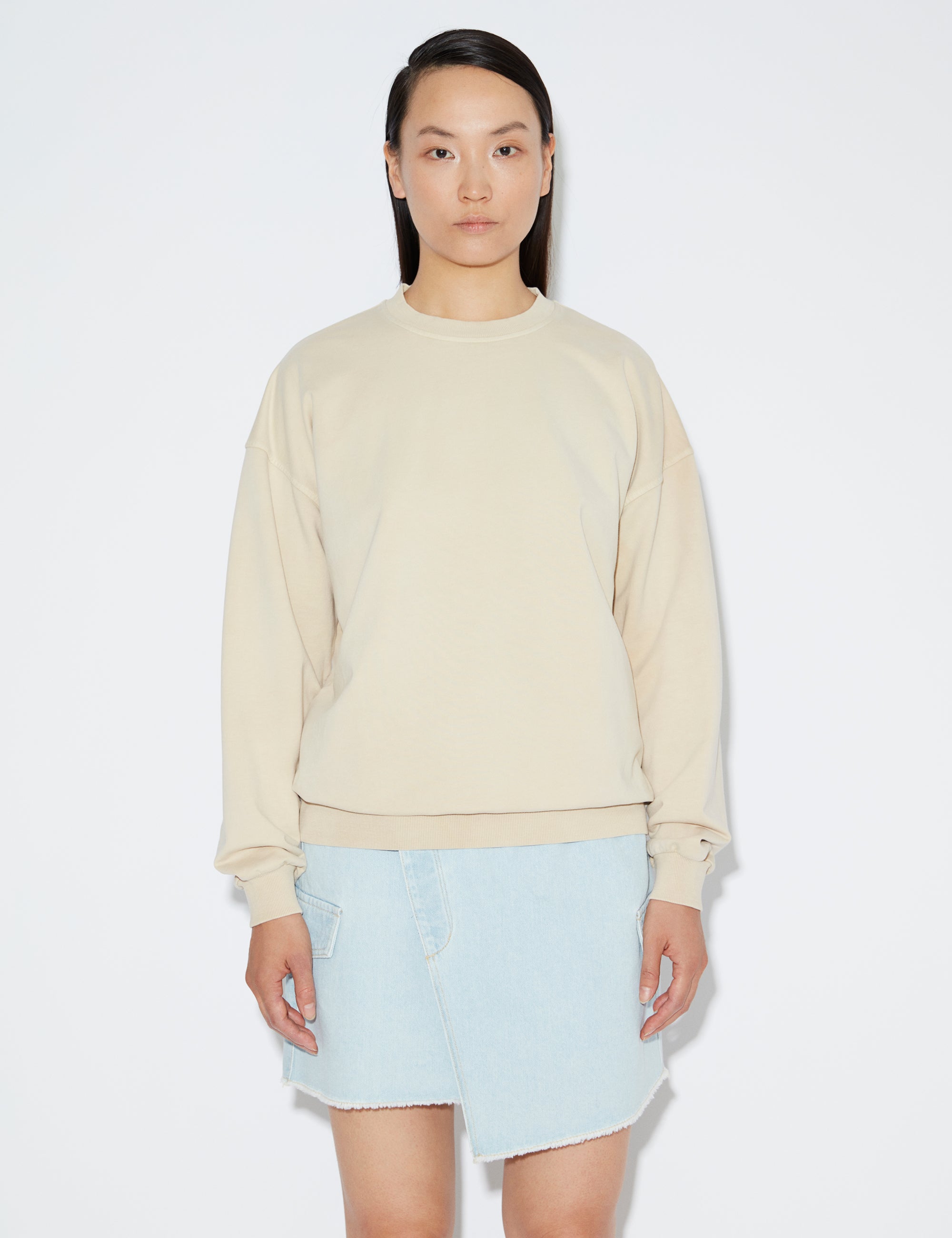 2NDDAY 2ND Stewart TT - Organic Sweat Tops & T-Shirts 130607 Chalk