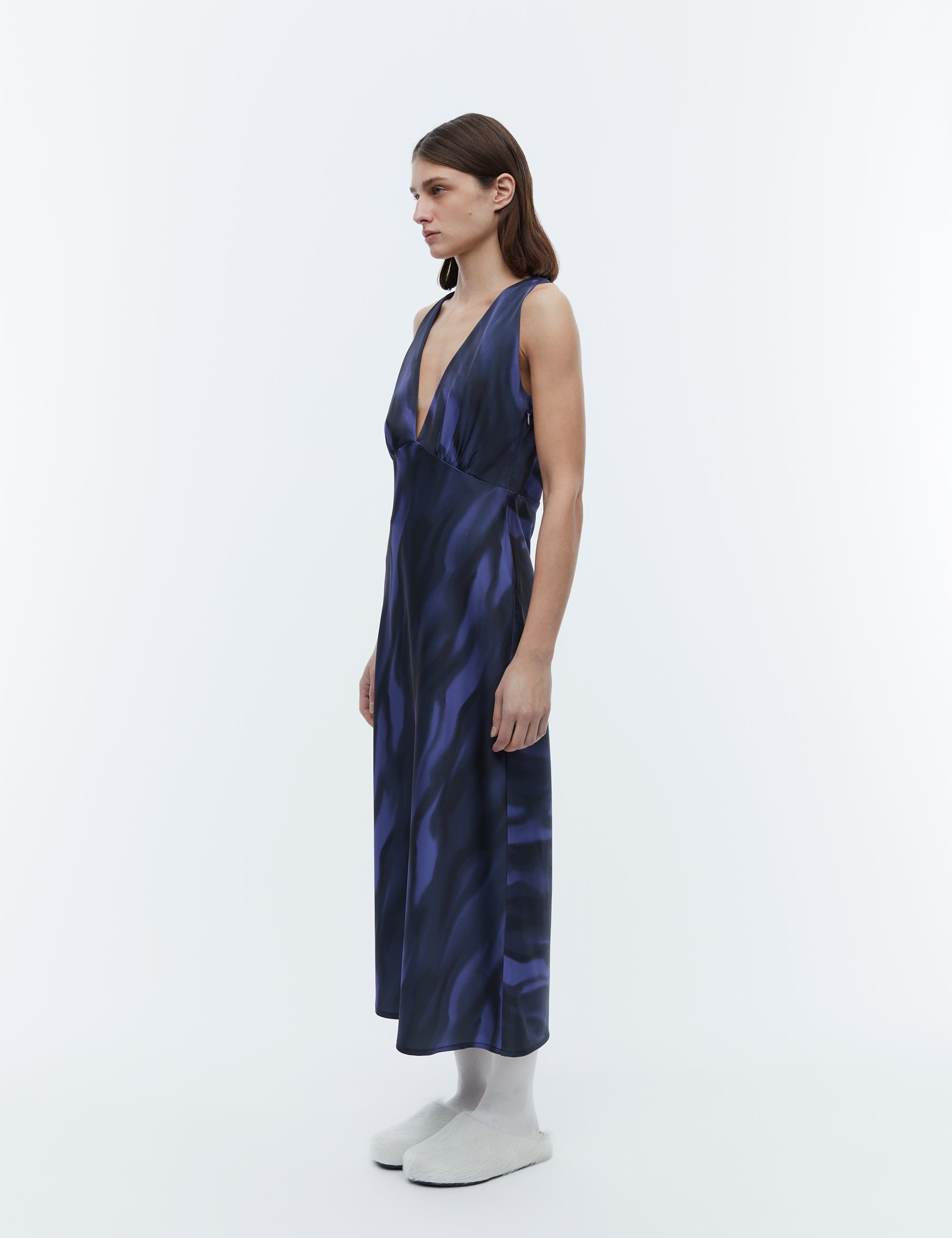 2NDDAY 2ND Valencita - Heavy Satin Dress 420138 Northern Light Purple