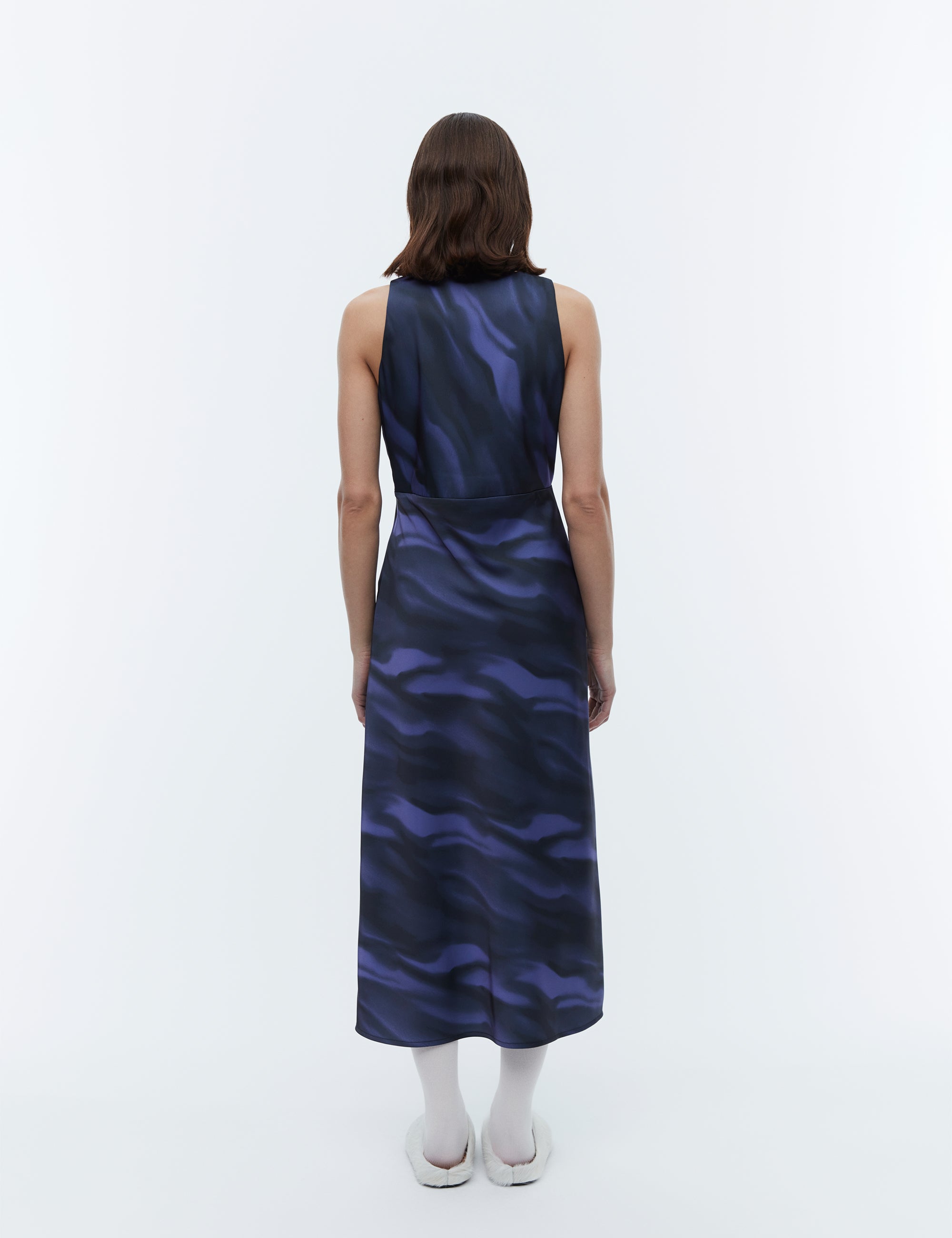 2NDDAY 2ND Valencita - Heavy Satin Dress 420138 Northern Light Purple