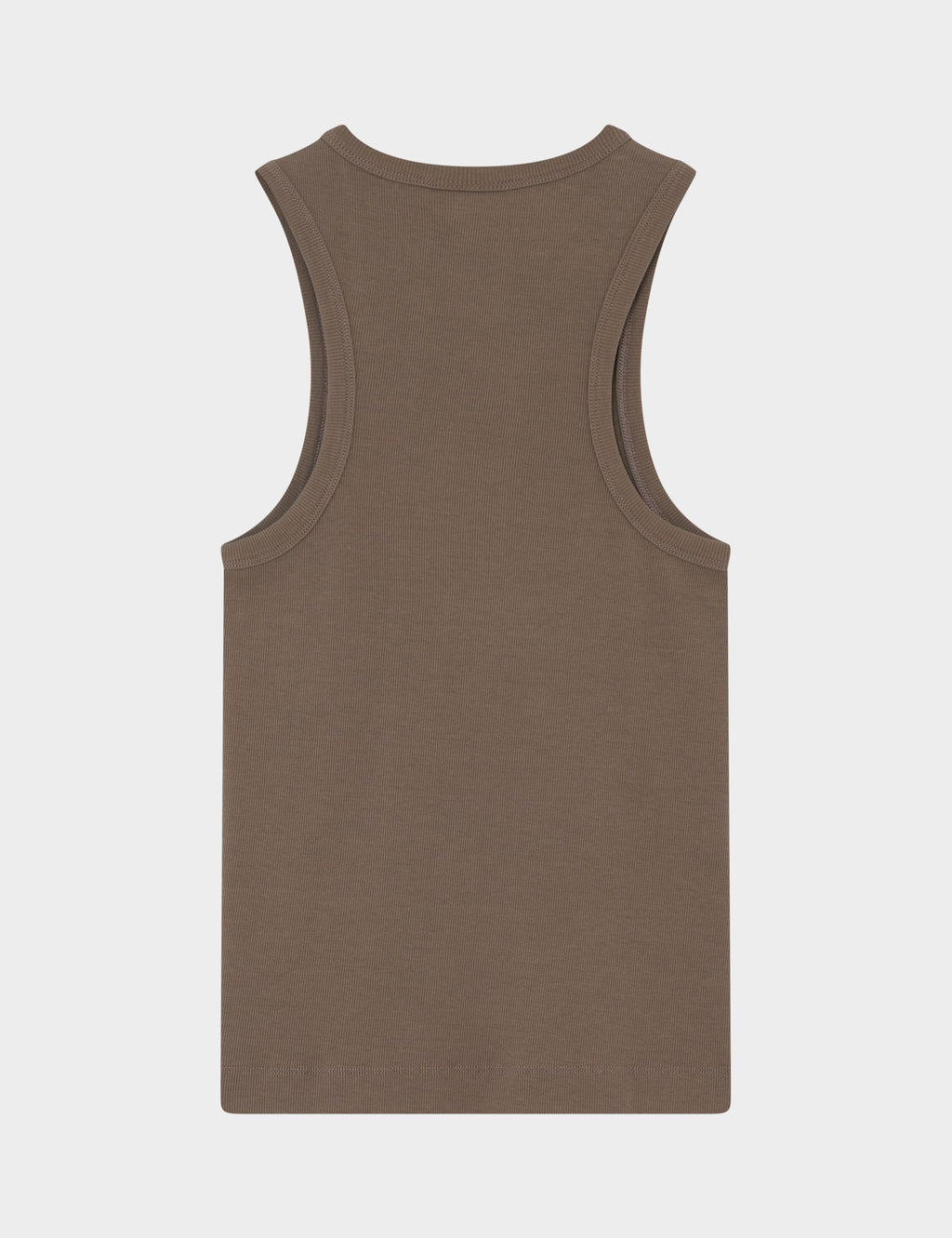 DAY Birger ét Mikkelsen Alisson - Classic Rib Tops & T-Shirts 190809. CHOCOLATE CHIP