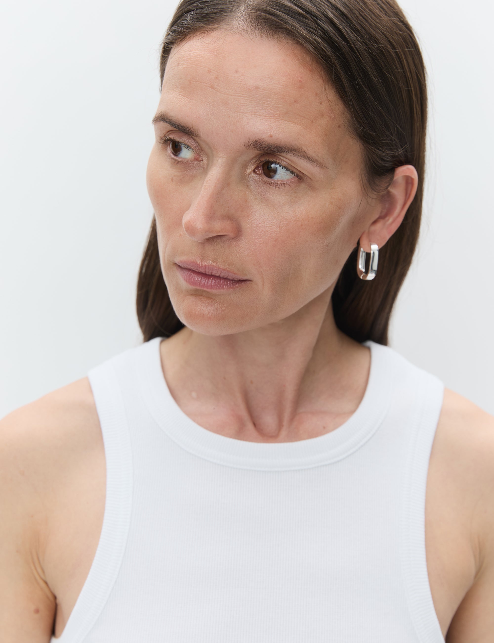 DAY Birger ét Mikkelsen Alisson - Classic Rib RD - Top Top 110601 Bright White