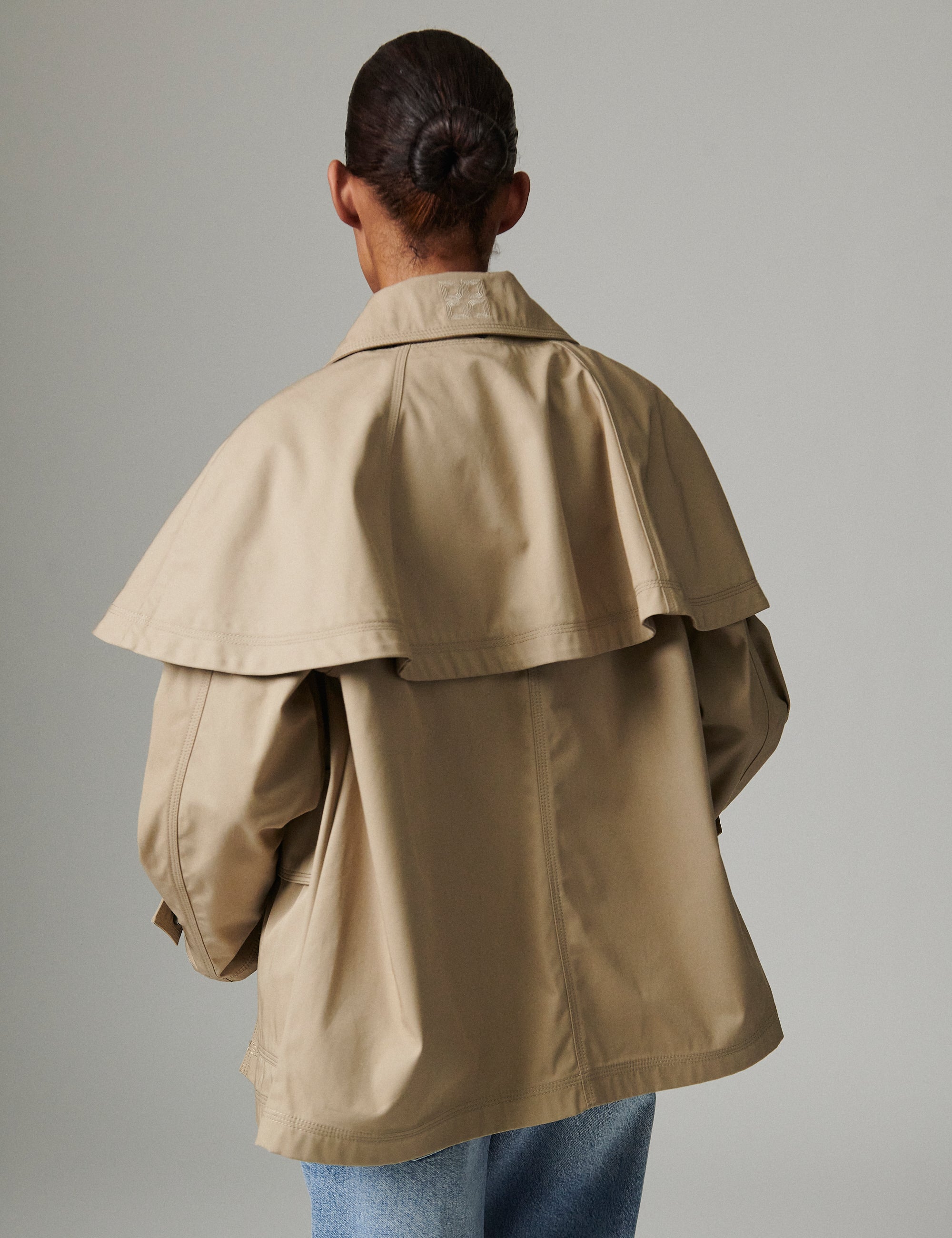 DAY Birger ét Mikkelsen Amira - Heavy Cotton Jacket 171109 CHINCHILLA