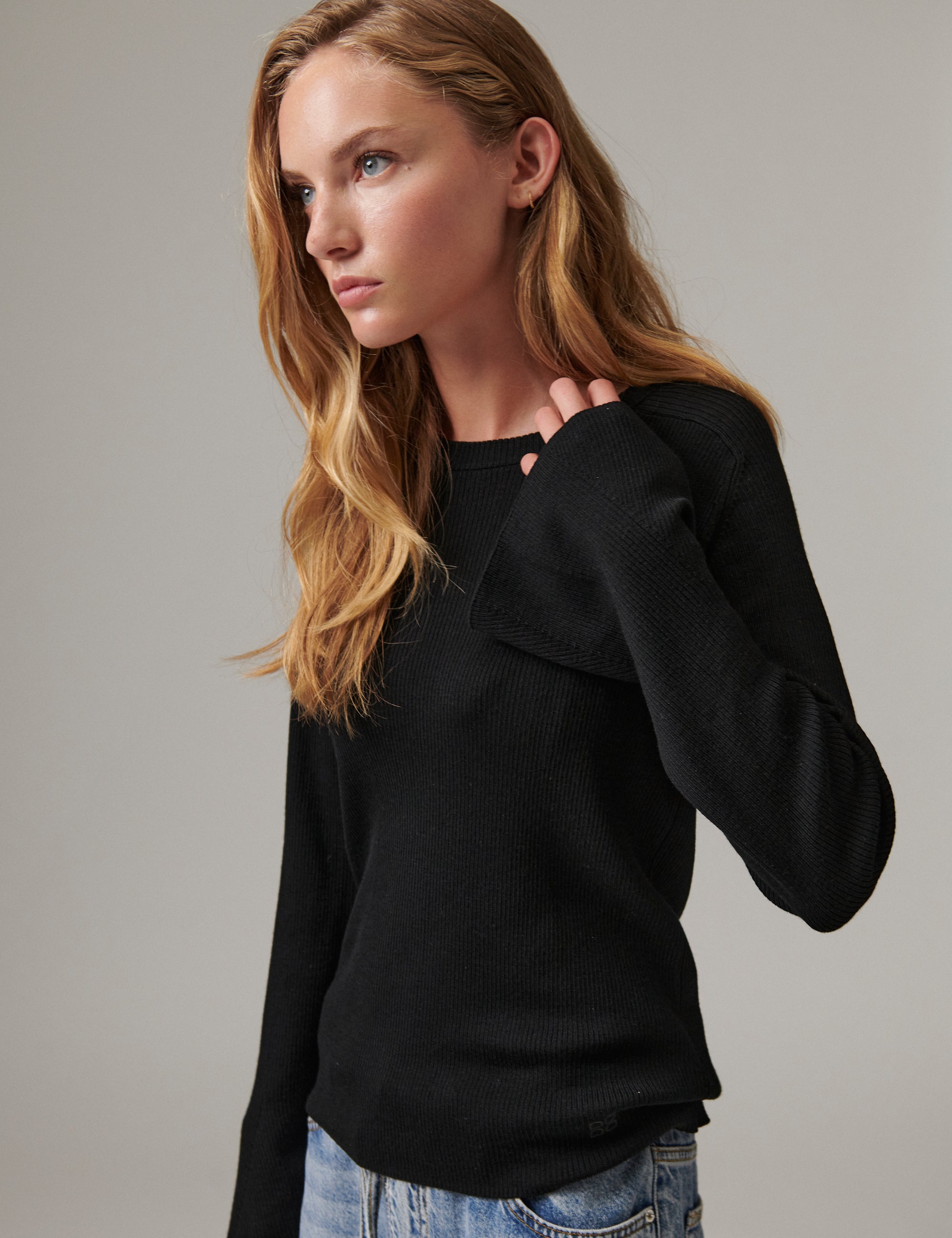 DAY Birger ét Mikkelsen Anabelle Rib - Daily Elements - Pullover Pullover 190303 Black