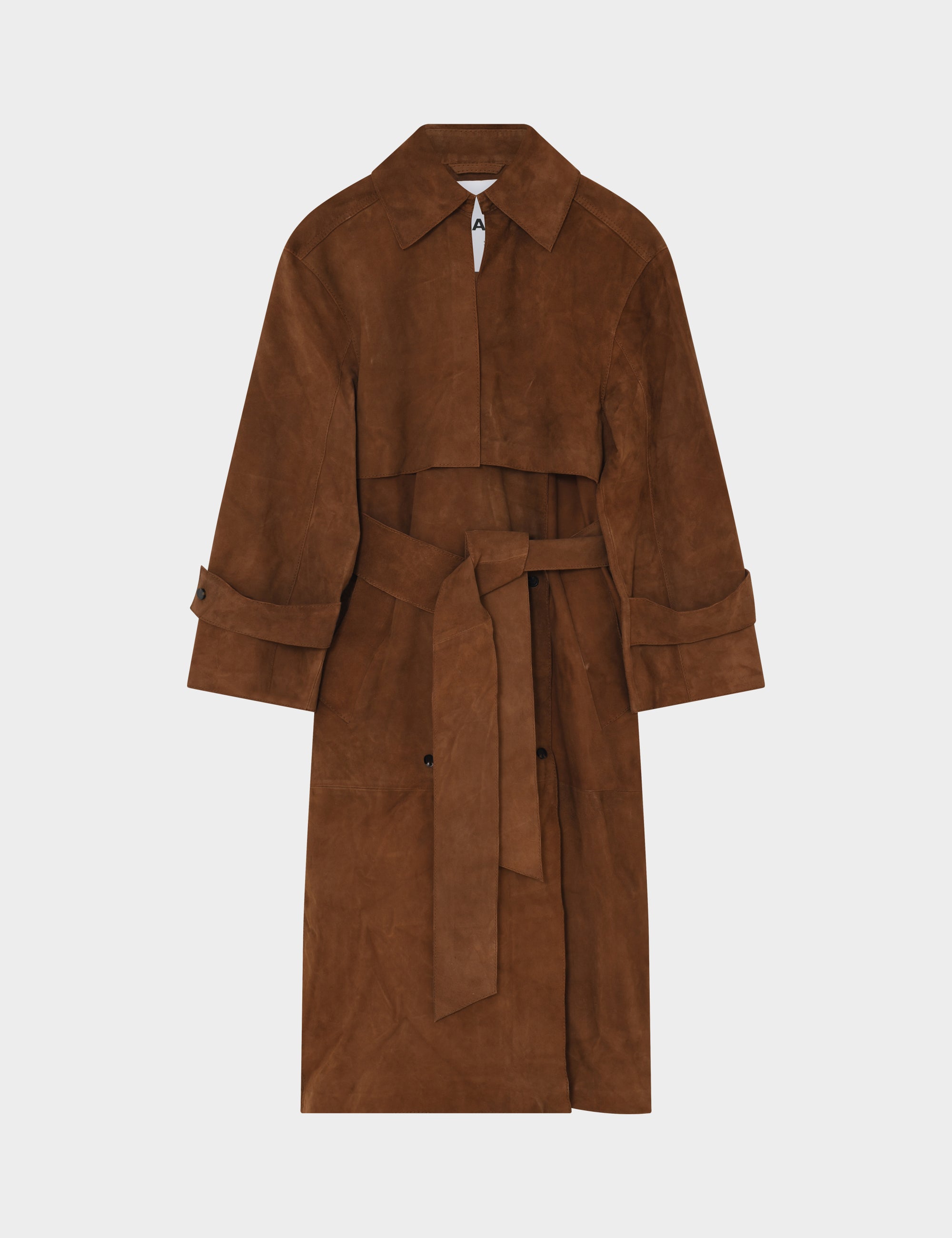DAY Birger ét Mikkelsen Ariel - Suede Coats 181148 CARAMEL CAFE