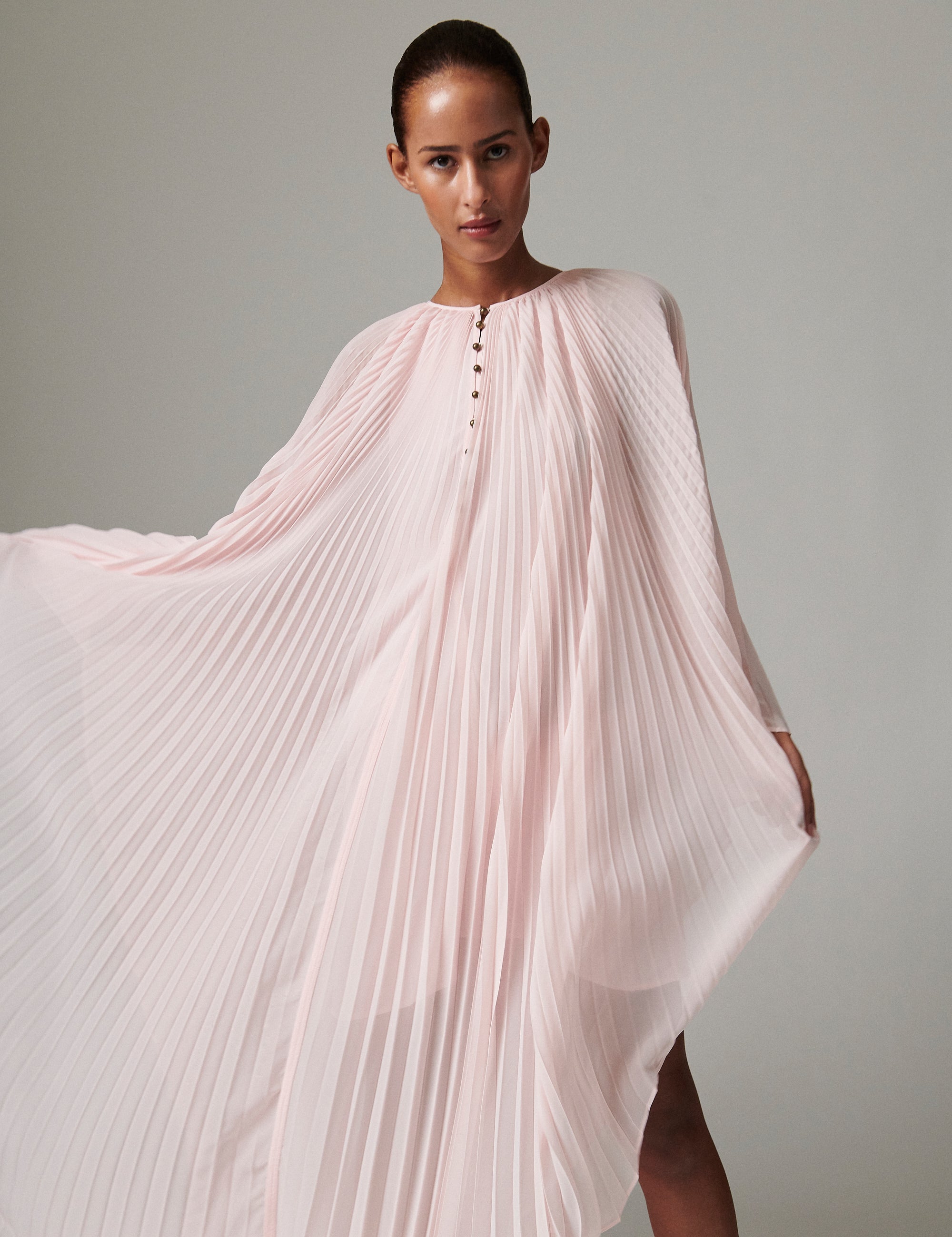 DAY Birger ét Mikkelsen Arin - Chiffon Fringe Dress 112511 SHRINKING VIOLET