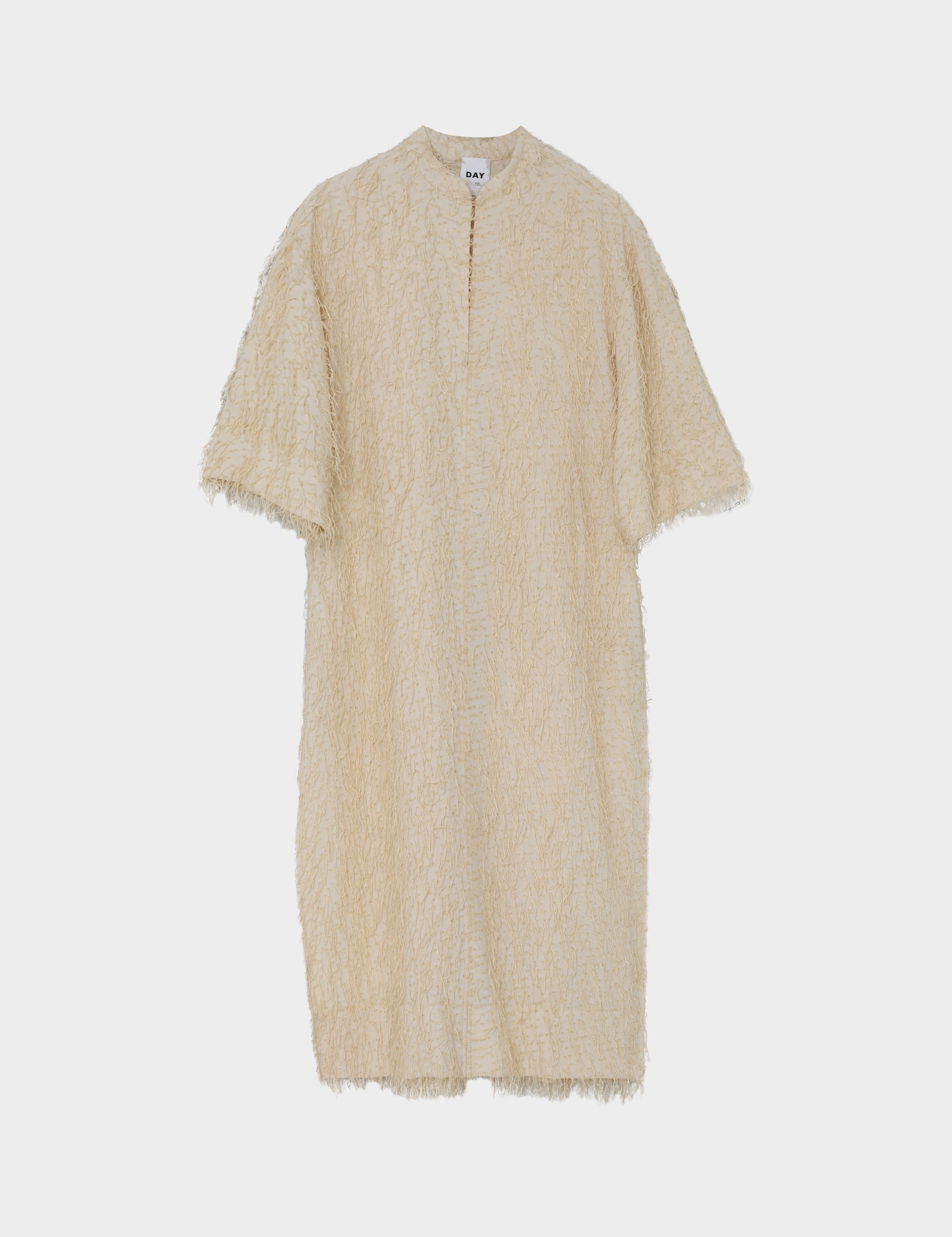 DAY Birger ét Mikkelsen Aruna - Dobby Fringe Dress 110605 Jet Stream