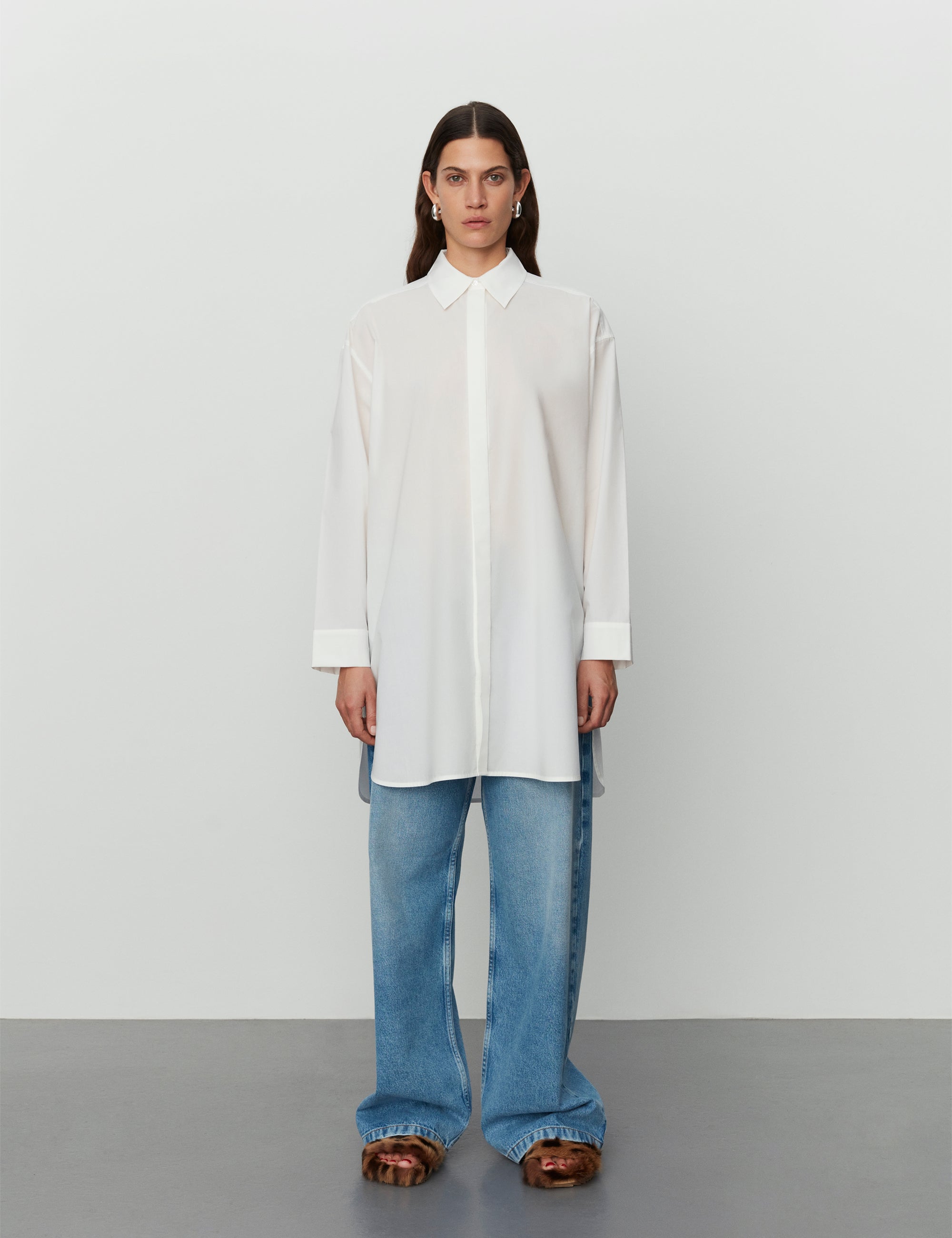 DAY Birger ét Mikkelsen Aspen - Daily Cotton Shirts & Blouses 110601 BRIGHT WHITE