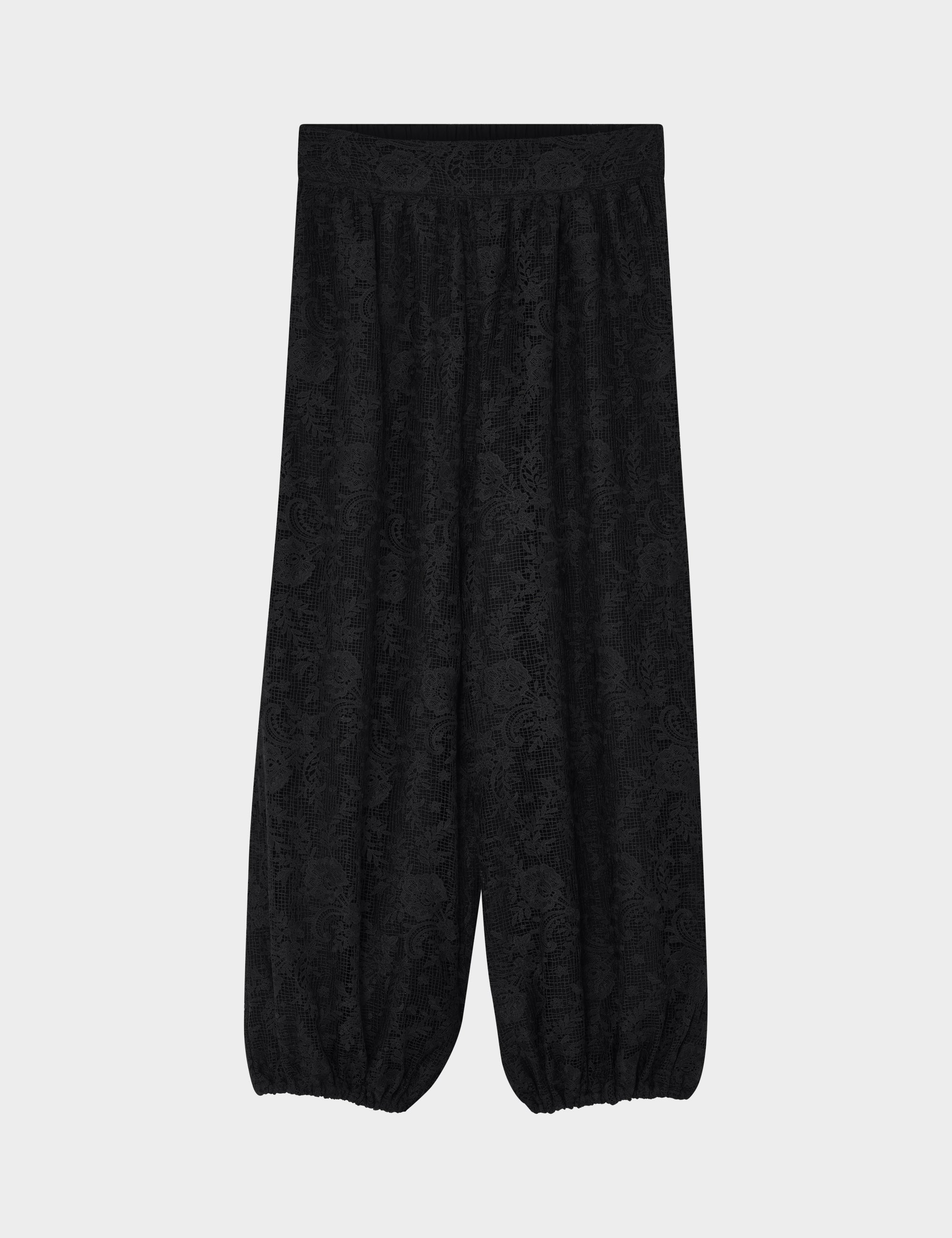 DAY Birger ét Mikkelsen Barbo - Day Crochet - Pants Pants 190303 Black