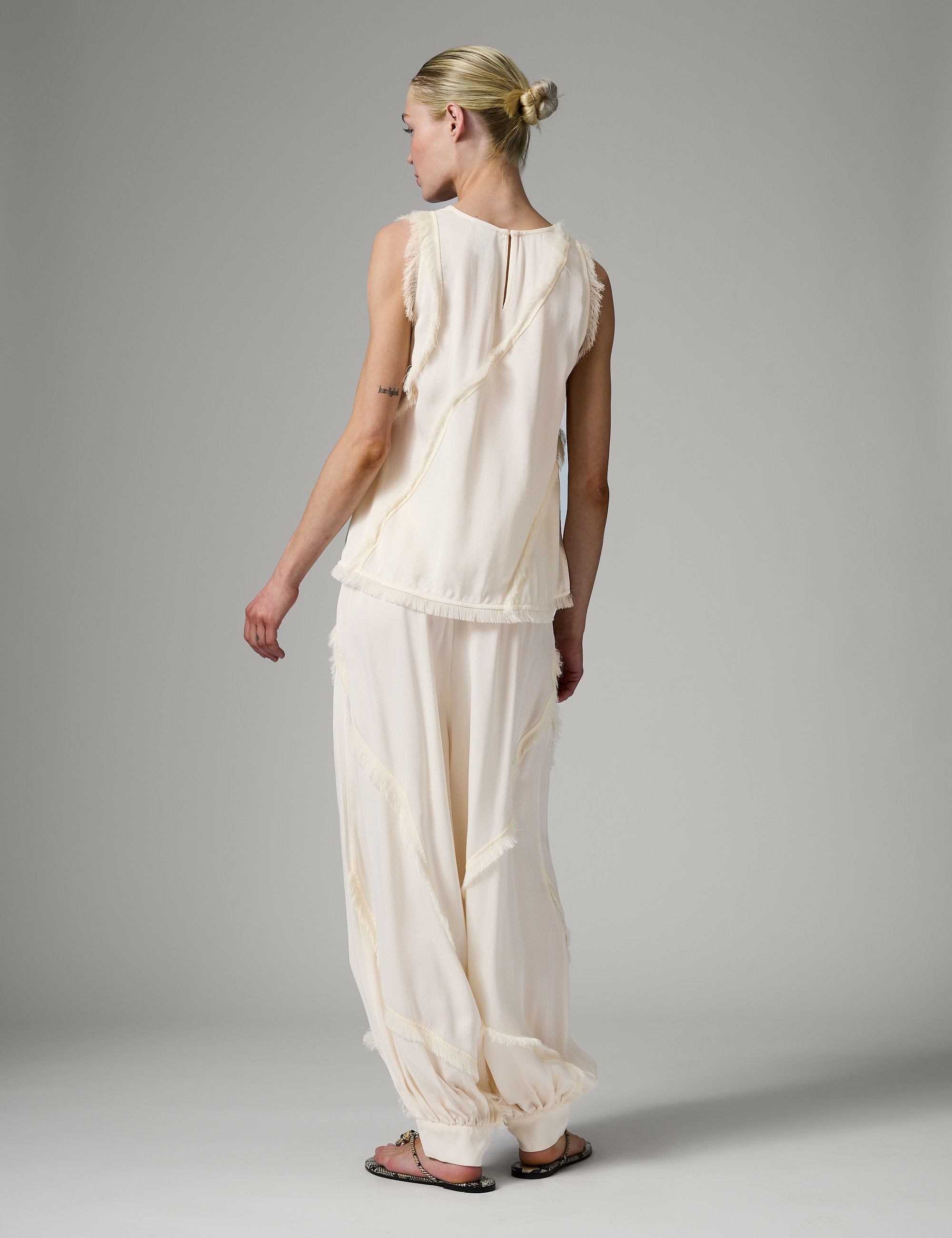 DAY Birger ét Mikkelsen Beate - Matte Crepe Pants 110605 Jet Stream