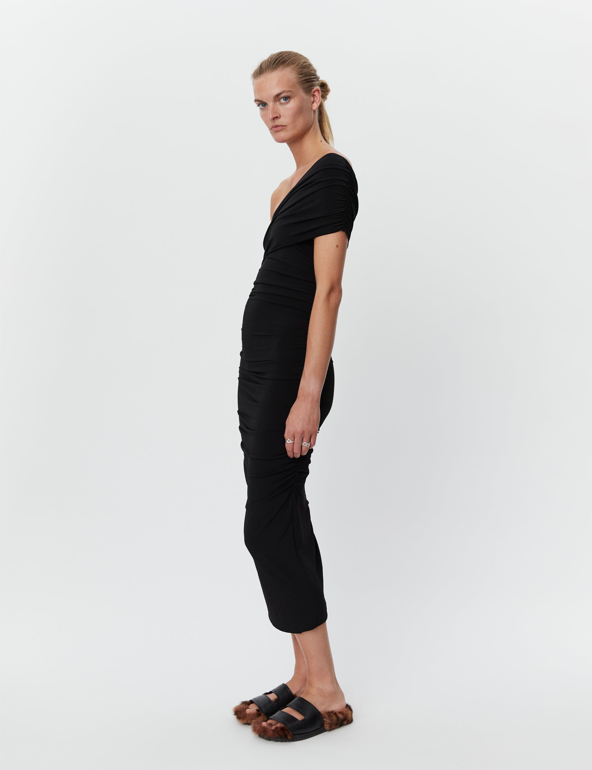 DAY Birger ét Mikkelsen Bertille - Delicate Stretch Dress 190303 BLACK