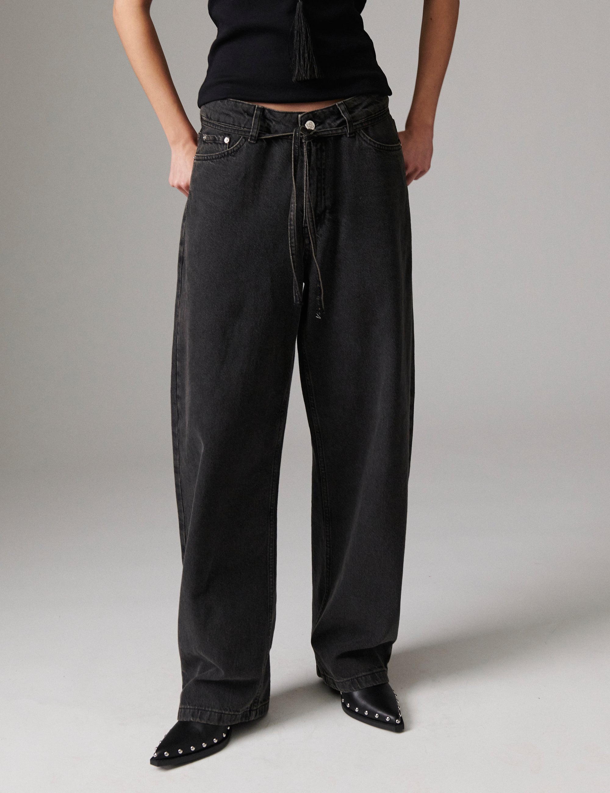 今日だけ。everyone soft denim pants （BLACK） 22cb4e556d23c7292dcab71a890a51