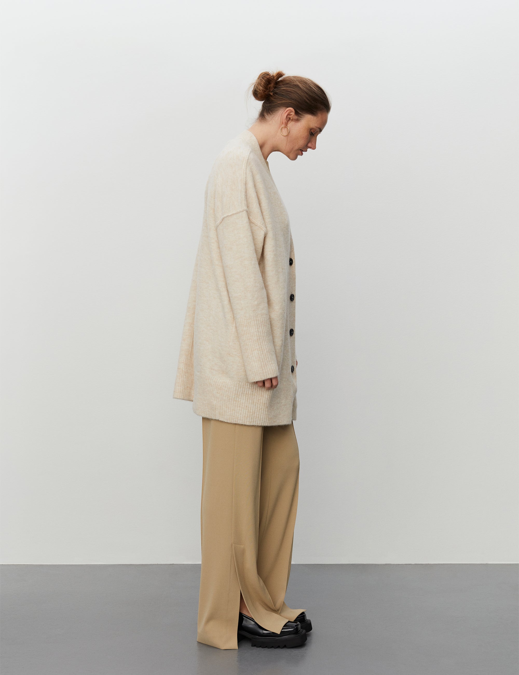 DAY Birger ét Mikkelsen Bobby - Cozy Days Cardigan 500061 CARAMEL MELANGE
