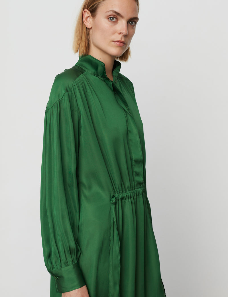 DAY Birger ét Mikkelsen Camille - Modern Drape Dress 500059 BASIL GREEN