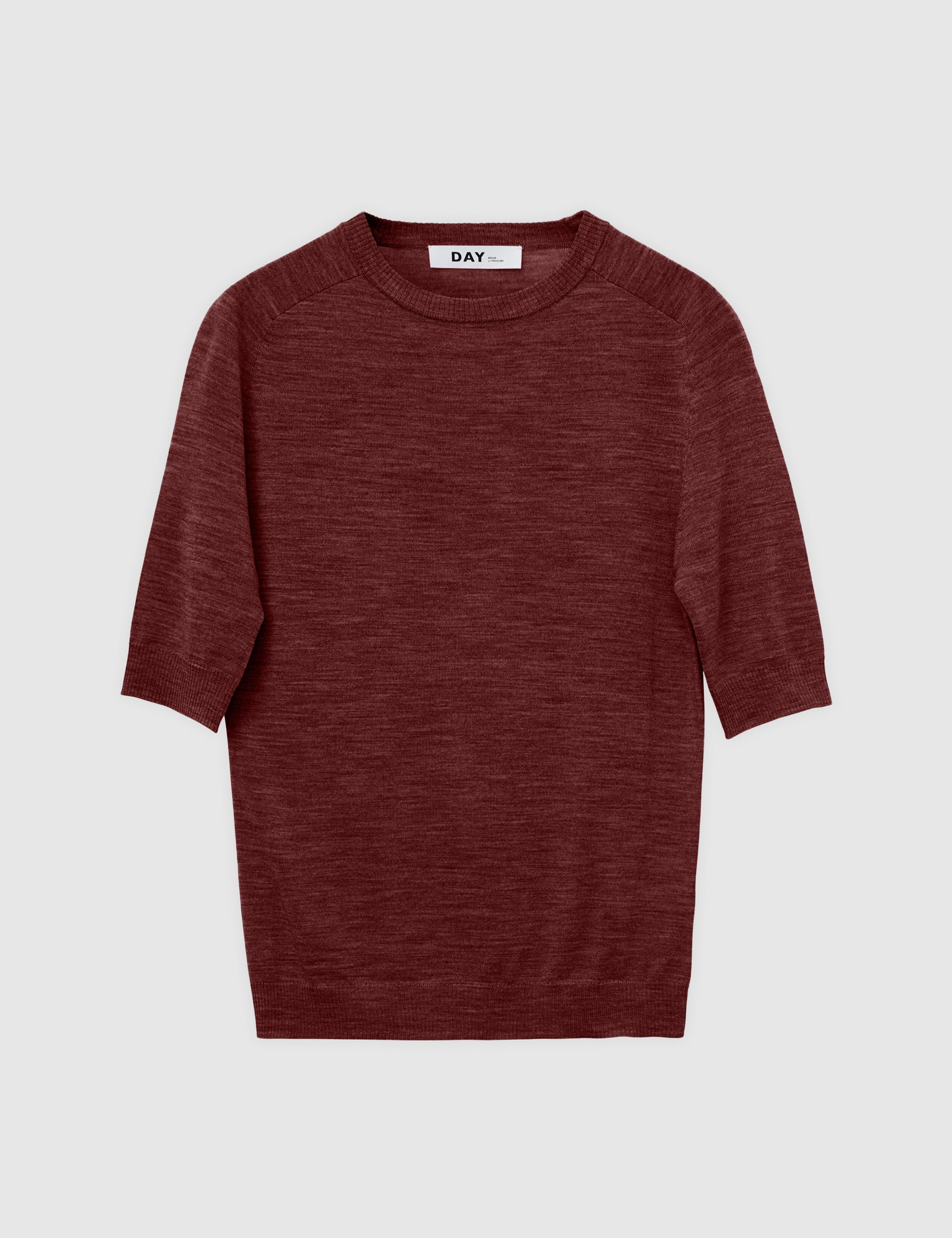 DAY Birger ét Mikkelsen Carolina - Daily Elements Pullover 420135 Burgundy