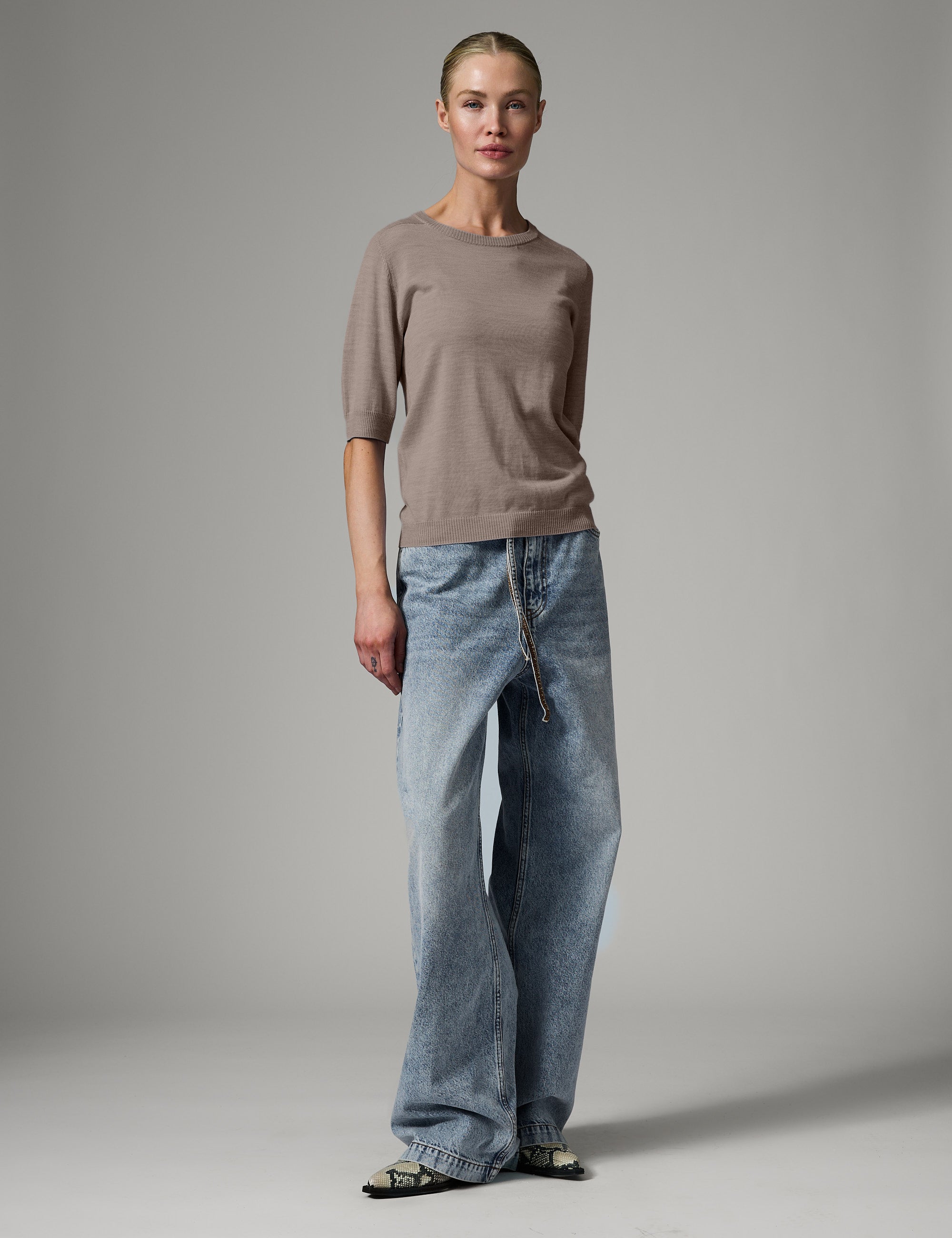 DAY Birger ét Mikkelsen Carolina - Daily Elements - Pullover Pullover 500189 LIGHT BROWN MELANGE