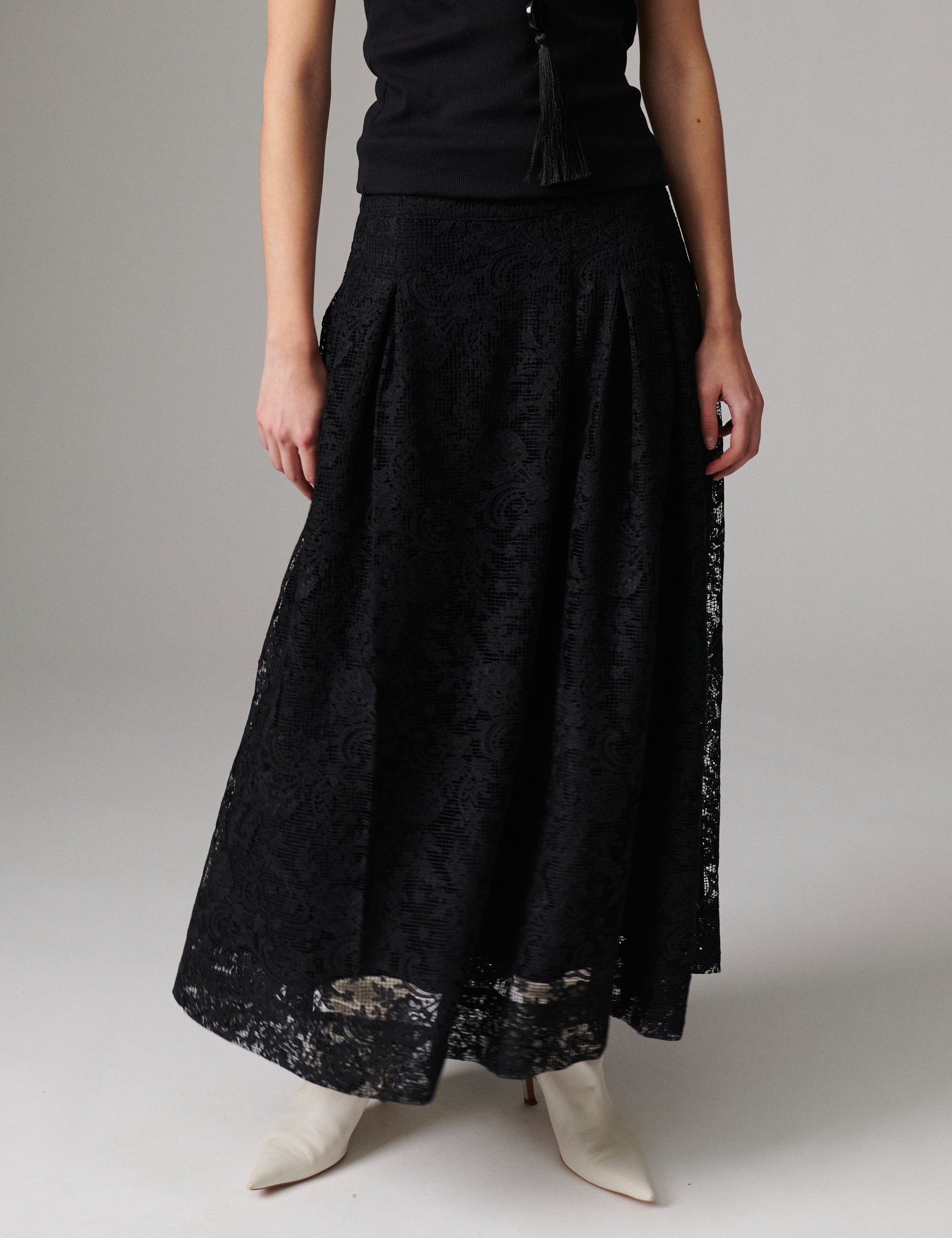 DAY Birger ét Mikkelsen Chai - Day Crochet - Skirt Skirt 190303 Black