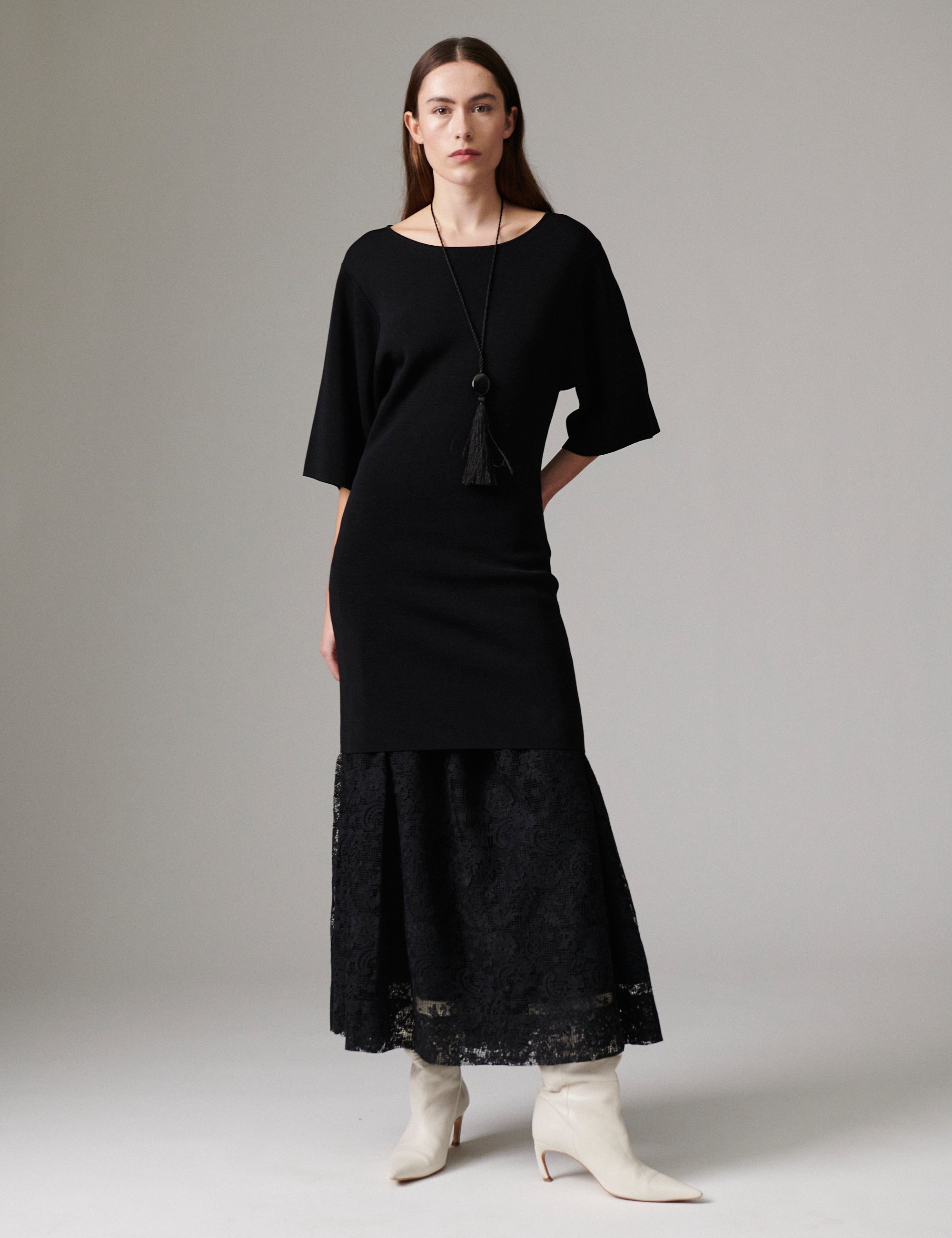 DAY Birger ét Mikkelsen Chai - Day Crochet - Skirt Skirt 190303 Black