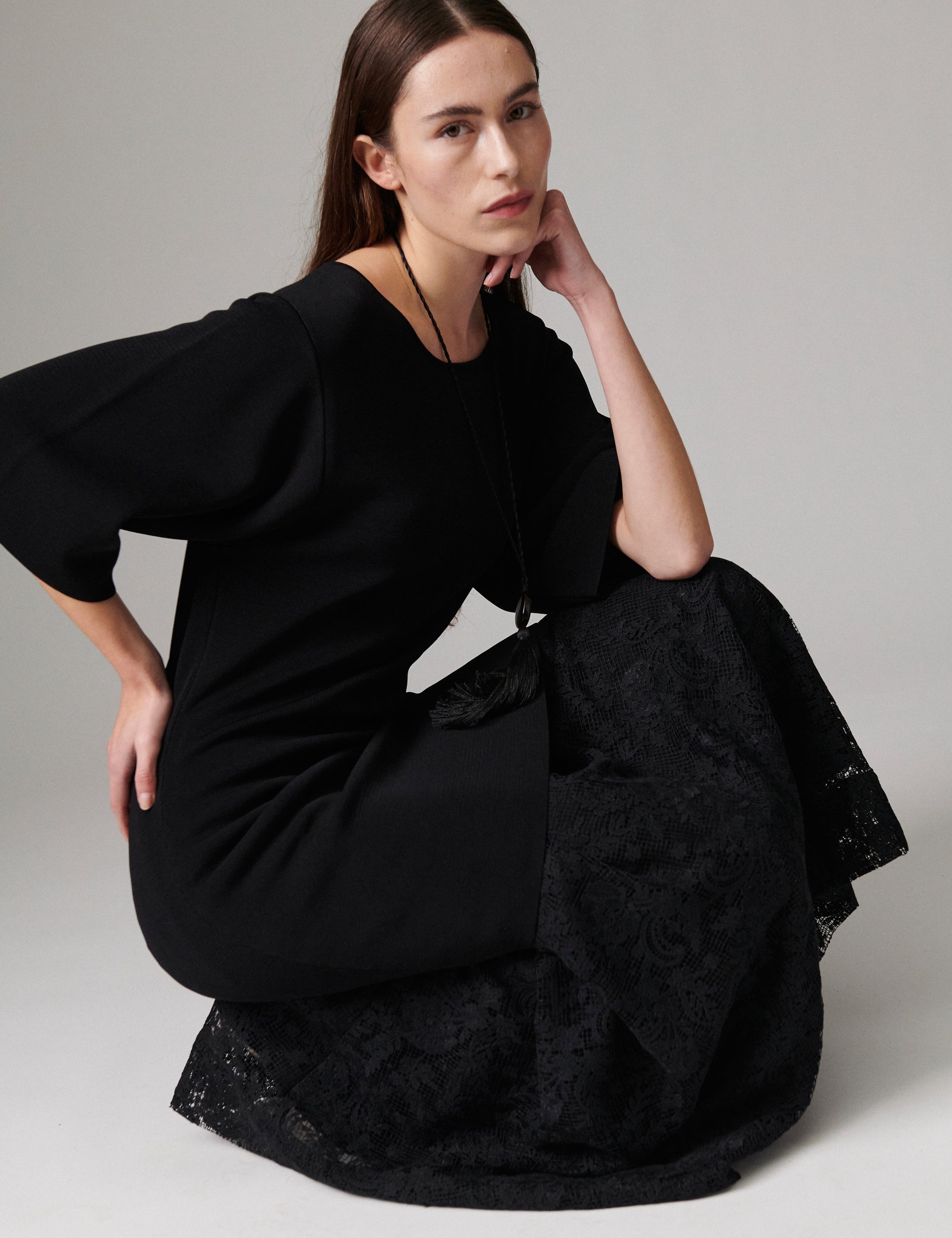 DAY Birger ét Mikkelsen Chai - Day Crochet - Skirt Skirt 190303 Black