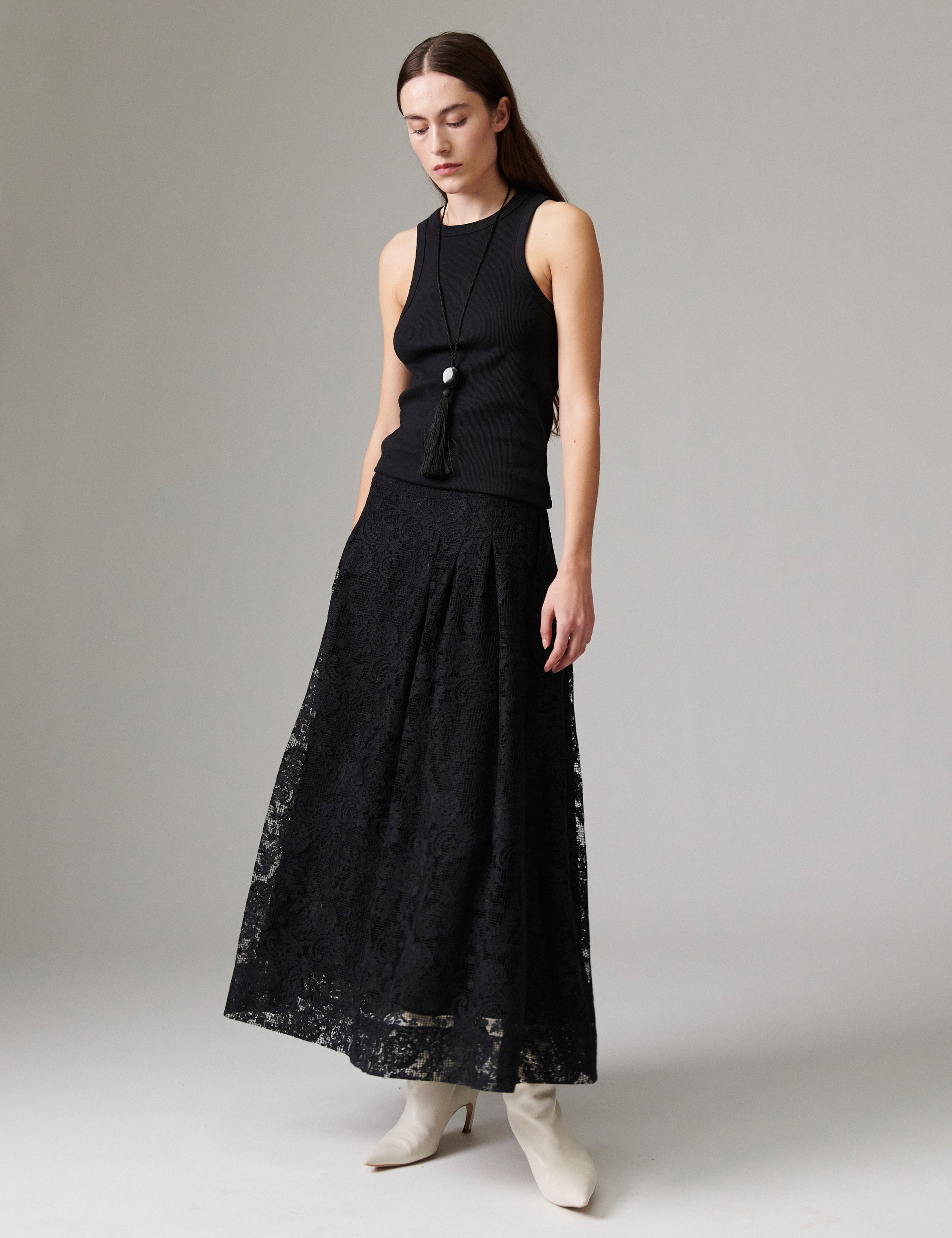 DAY Birger ét Mikkelsen Chai - Day Crochet - Skirt Skirt 190303 Black