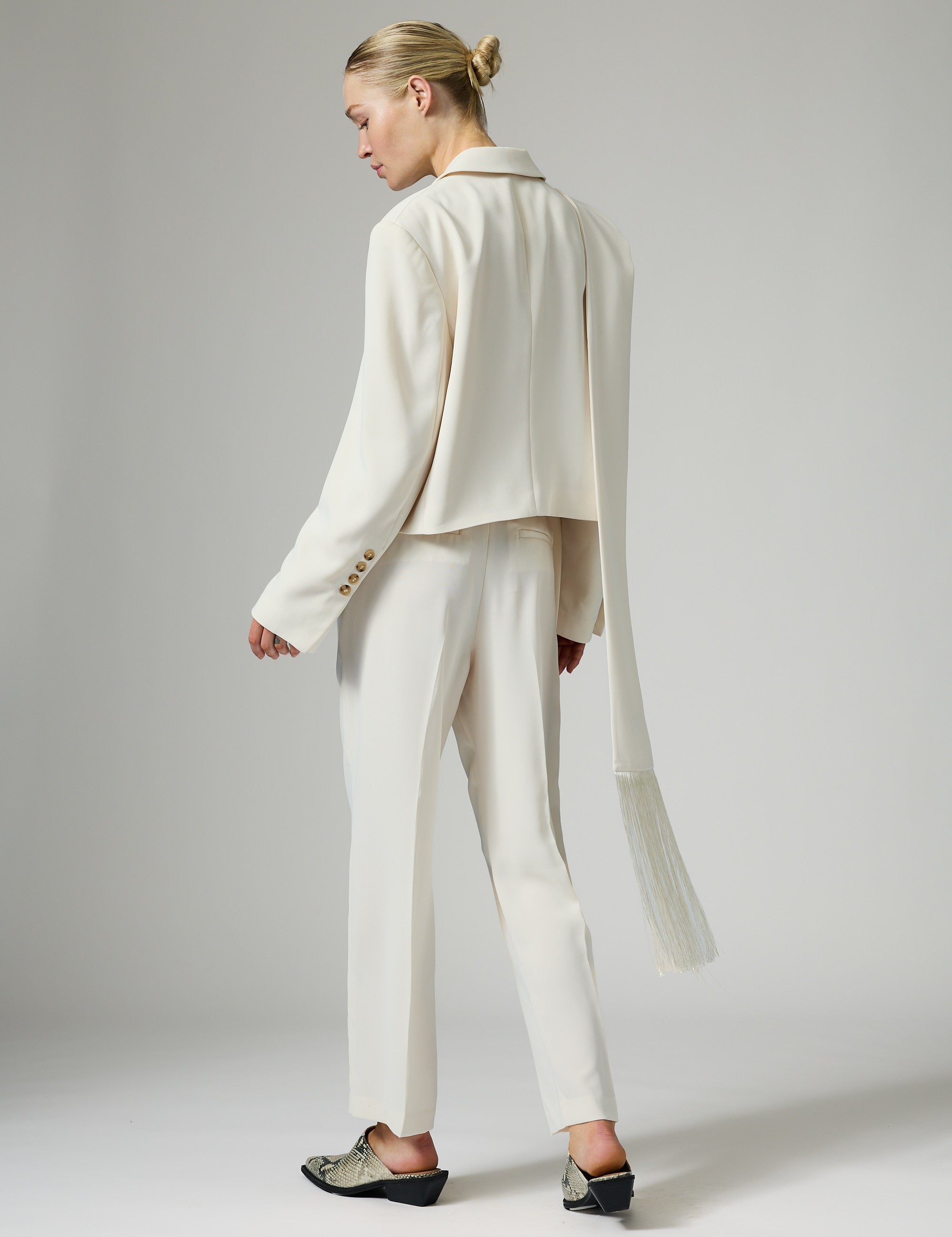 DAY Birger ét Mikkelsen Classic Lady - Classic Gabardine - Pants Pants 01002 Ivory Shade