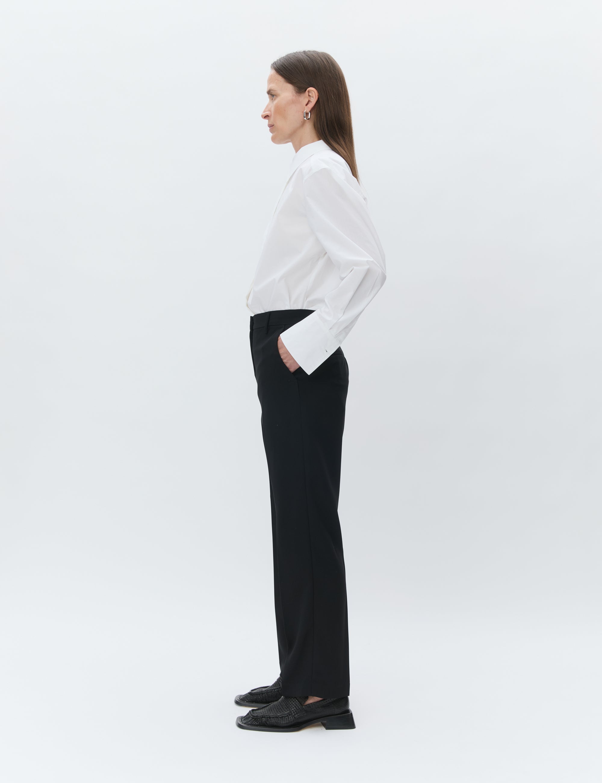 DAY Birger ét Mikkelsen Classic Lady - Classic Gabardine Pants 190303 BLACK