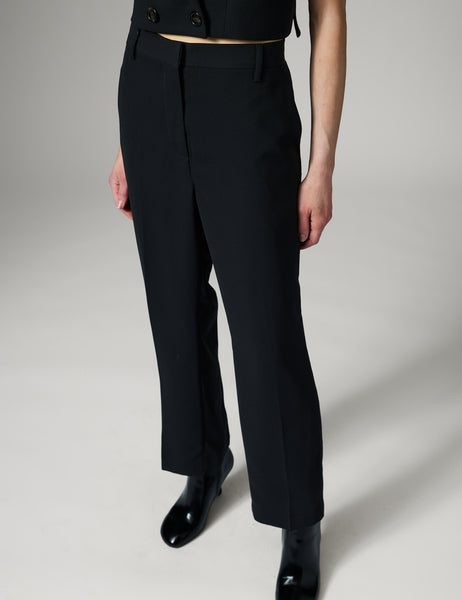 Classic Lady - Classic Gabardine - Pants - Black Classic Lady - Classic Gabardine - Pants - Black