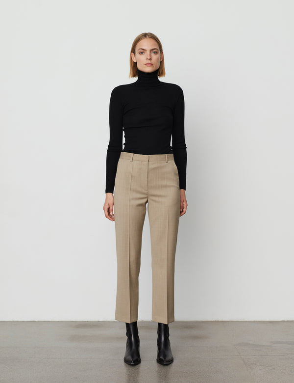 Wool Blend Tapered Pants | natural | Tommy Hilfiger