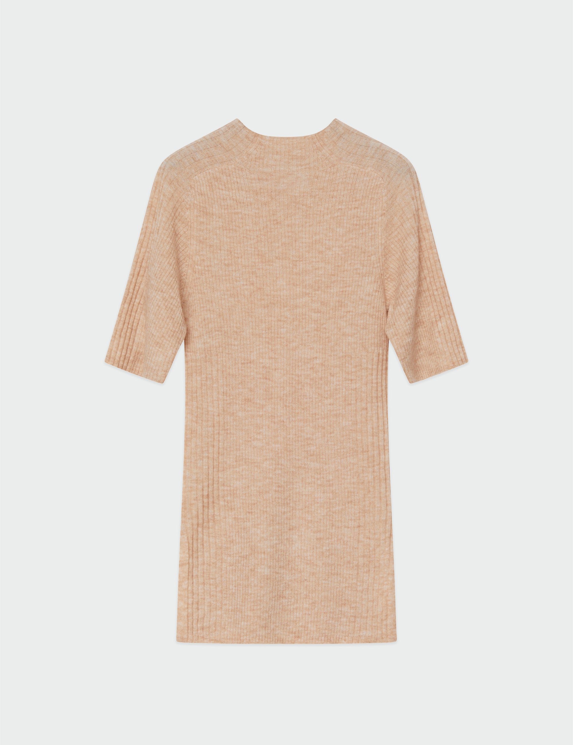 DAY Birger ét Mikkelsen Claudia - Merino Blend Tops & T-Shirts 500002 CREME MELANGE