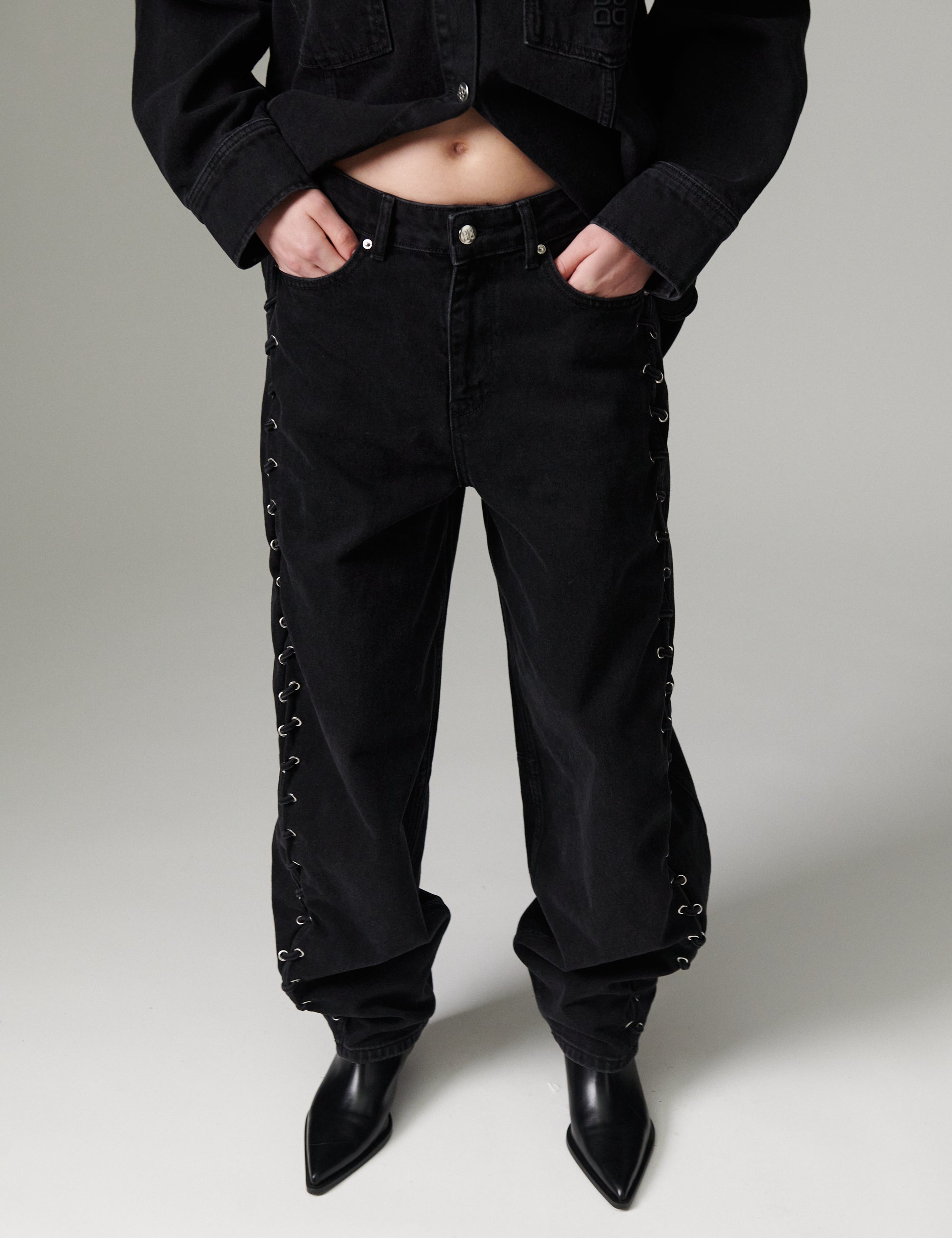 DAY Birger ét Mikkelsen DAYBarrollo - Braided Twill - Jeans Jeans 100001 Black Washed