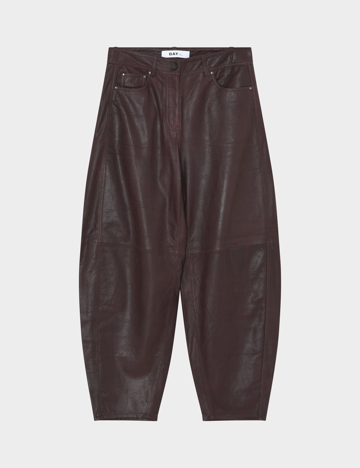 DAY Birger ét Mikkelsen DAYBarrollo - Polished Lamb - Pants Pants 191619 FUDGE
