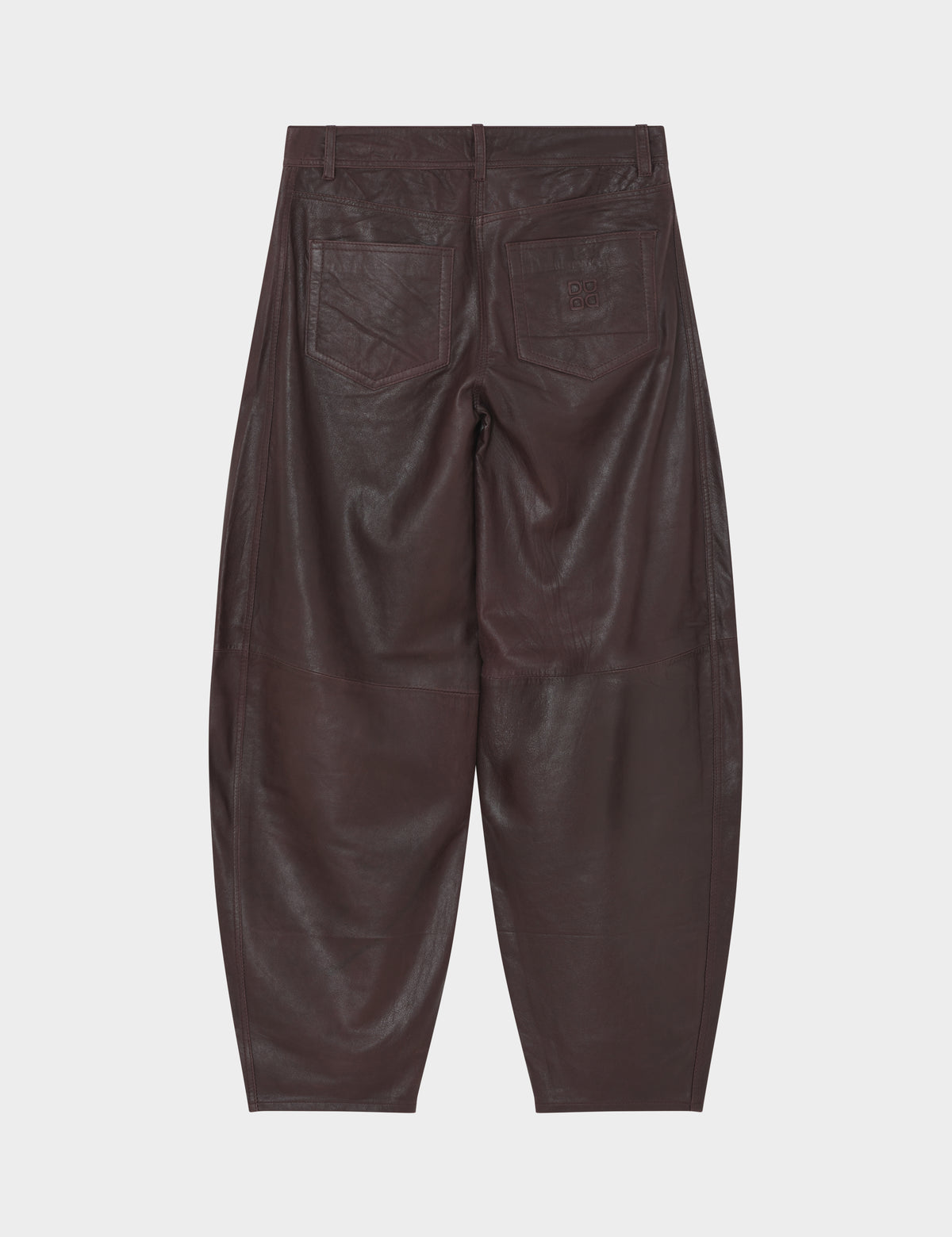 DAY Birger ét Mikkelsen DAYBarrollo - Polished Lamb - Pants Pants 191619 FUDGE
