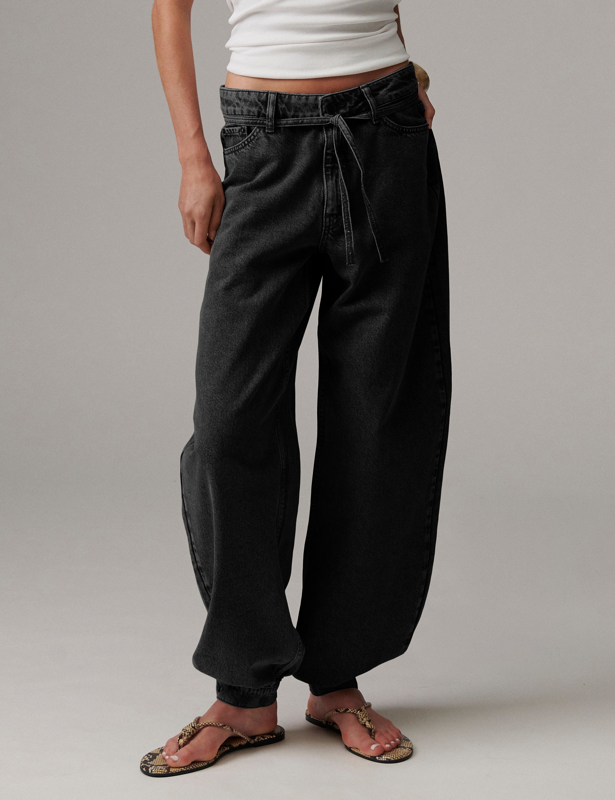 DAY Birger ét Mikkelsen DAYBlaire Cuff - Soft Denim Structure - Jeans Jeans 12005 Washed Black