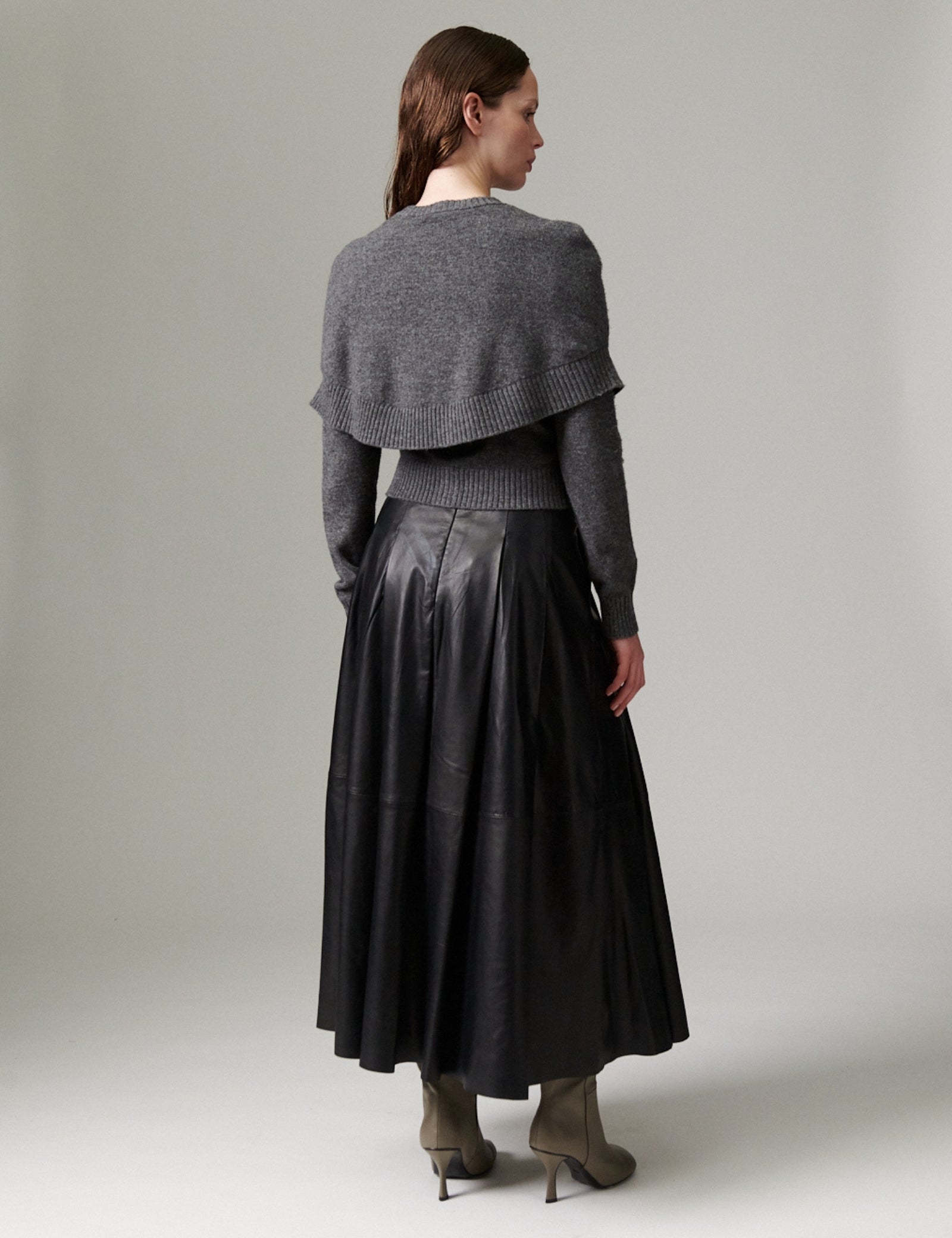 DAY Birger ét Mikkelsen DAYChao - Soft Leather Lamb - Skirt Skirt 190303 Black