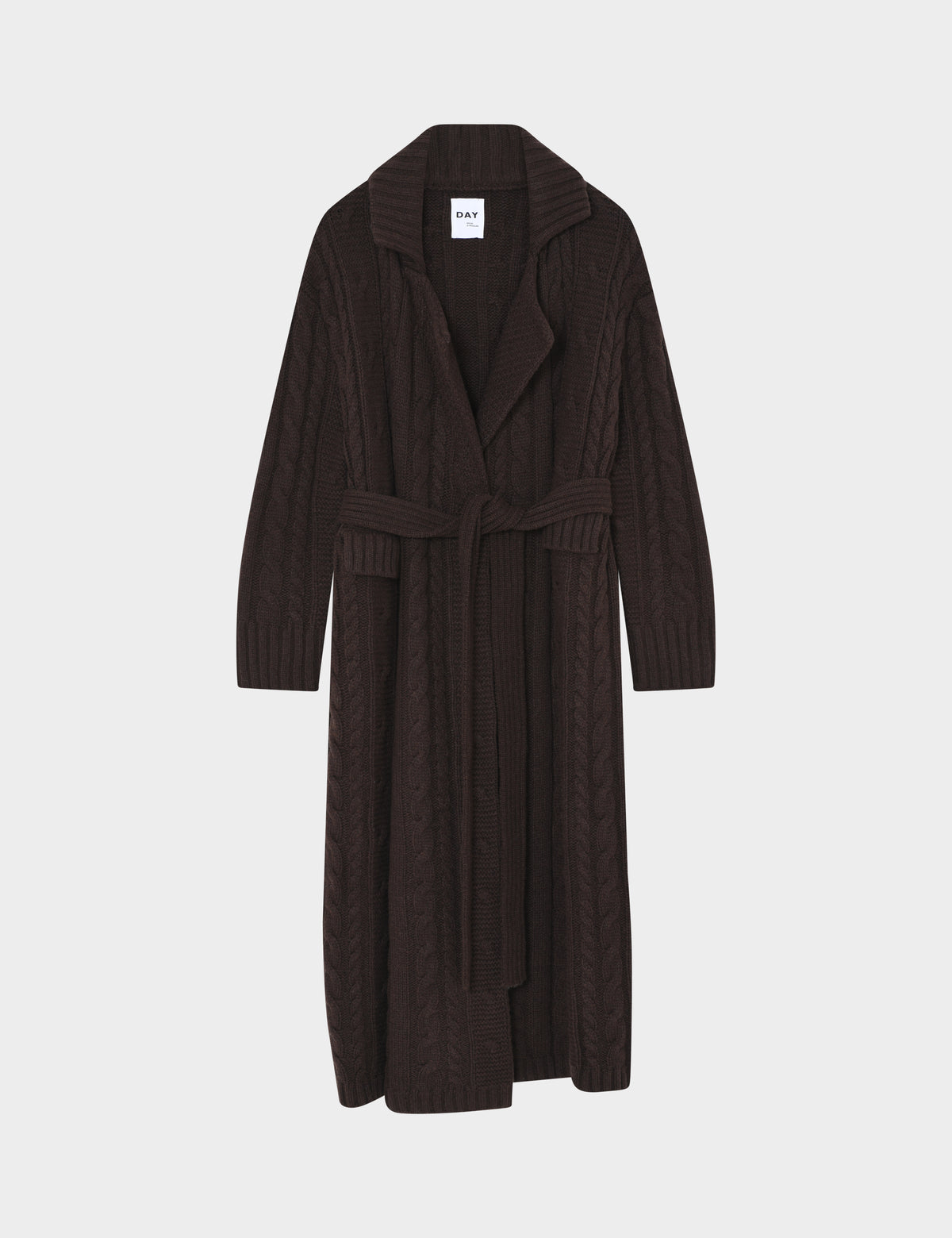 DAY Birger ét Mikkelsen DAYCoatigan - Cabel - Cardigan Cardigan 191018 Ganache