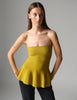DAYCocago - Modern Viscose - Skirt - ECRU OLIVE