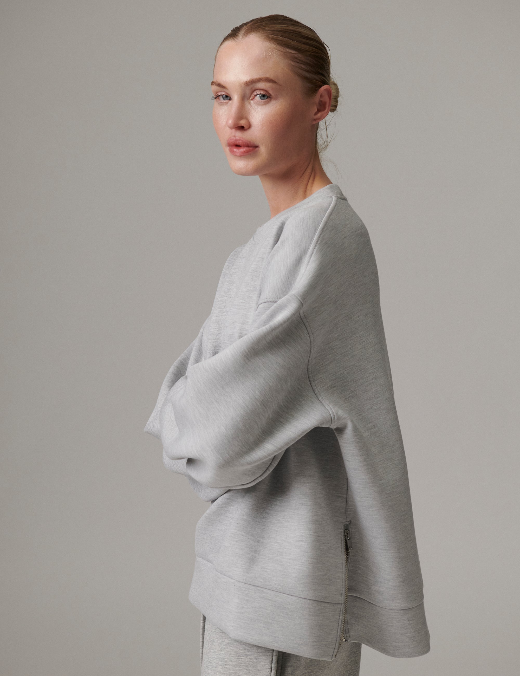 DAY Birger ét Mikkelsen DAYCrewa - Scuba - Sweatshirt Sweatshirt 500056 Grey Melange