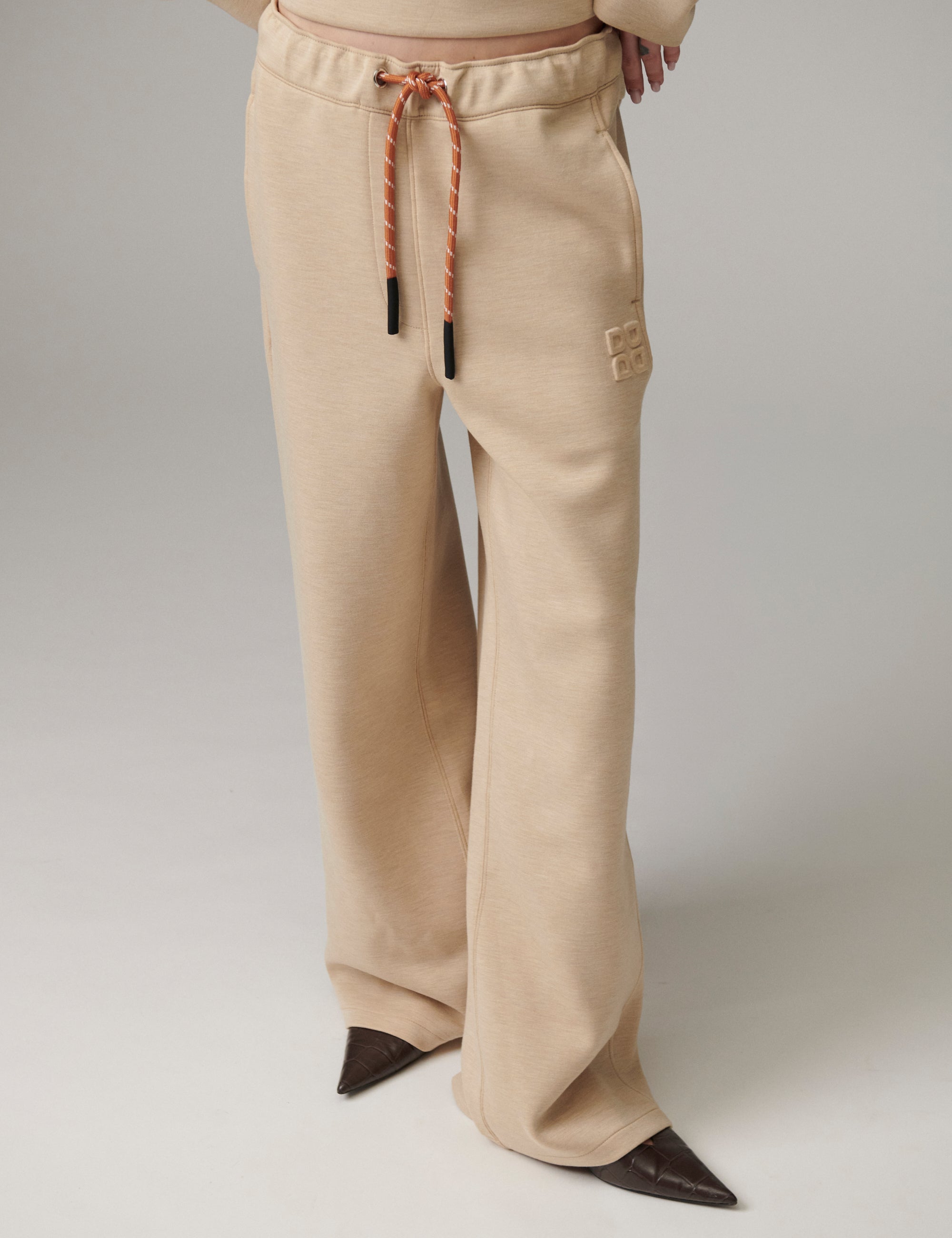 DAY Birger ét Mikkelsen DAYDaniela - Scuba - Sweatpants Pants 500001 Beige Melange