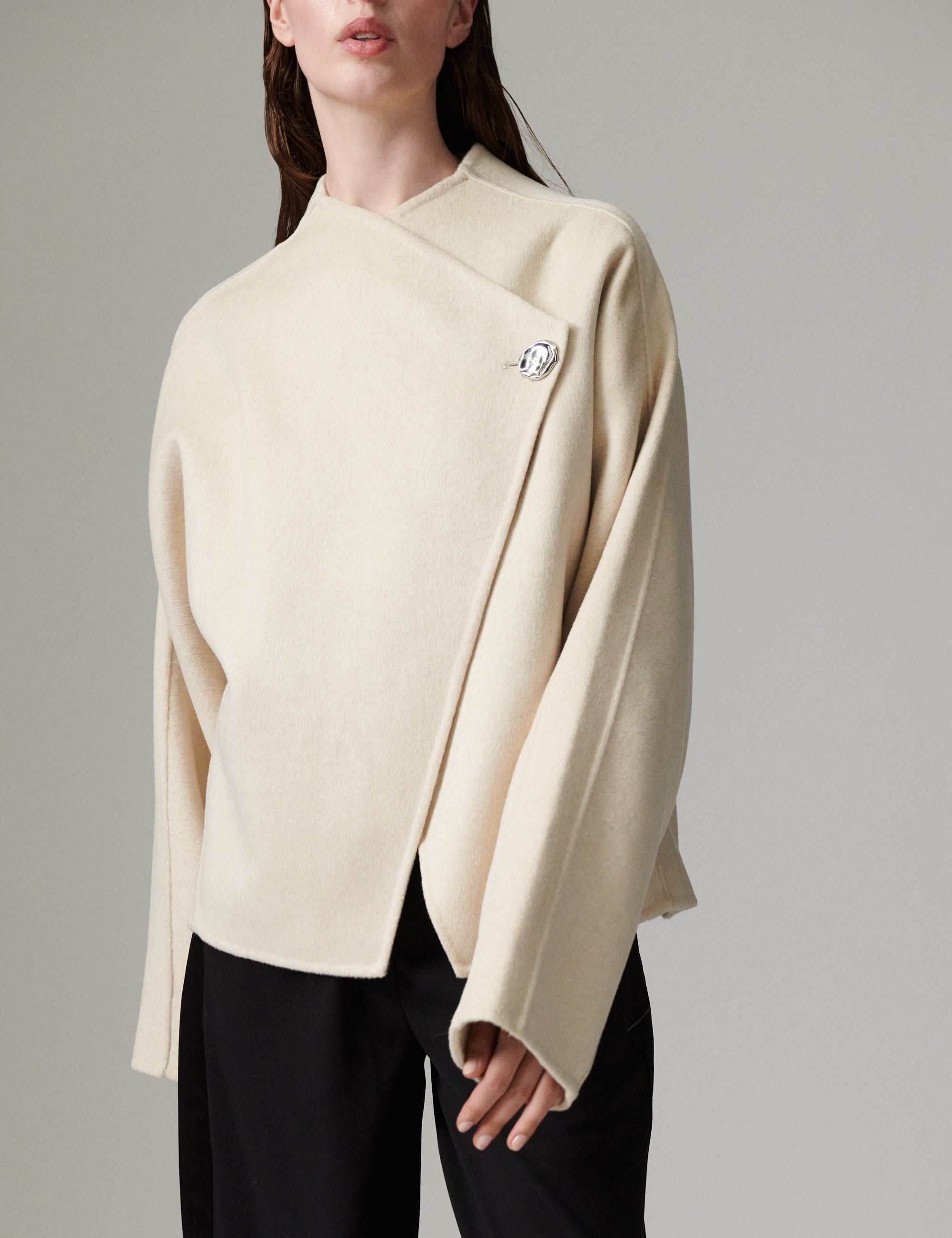 DAY Birger ét Mikkelsen DAYDesiree - Double Faced Wool - Coat Coat 120110 Pistachio Shell