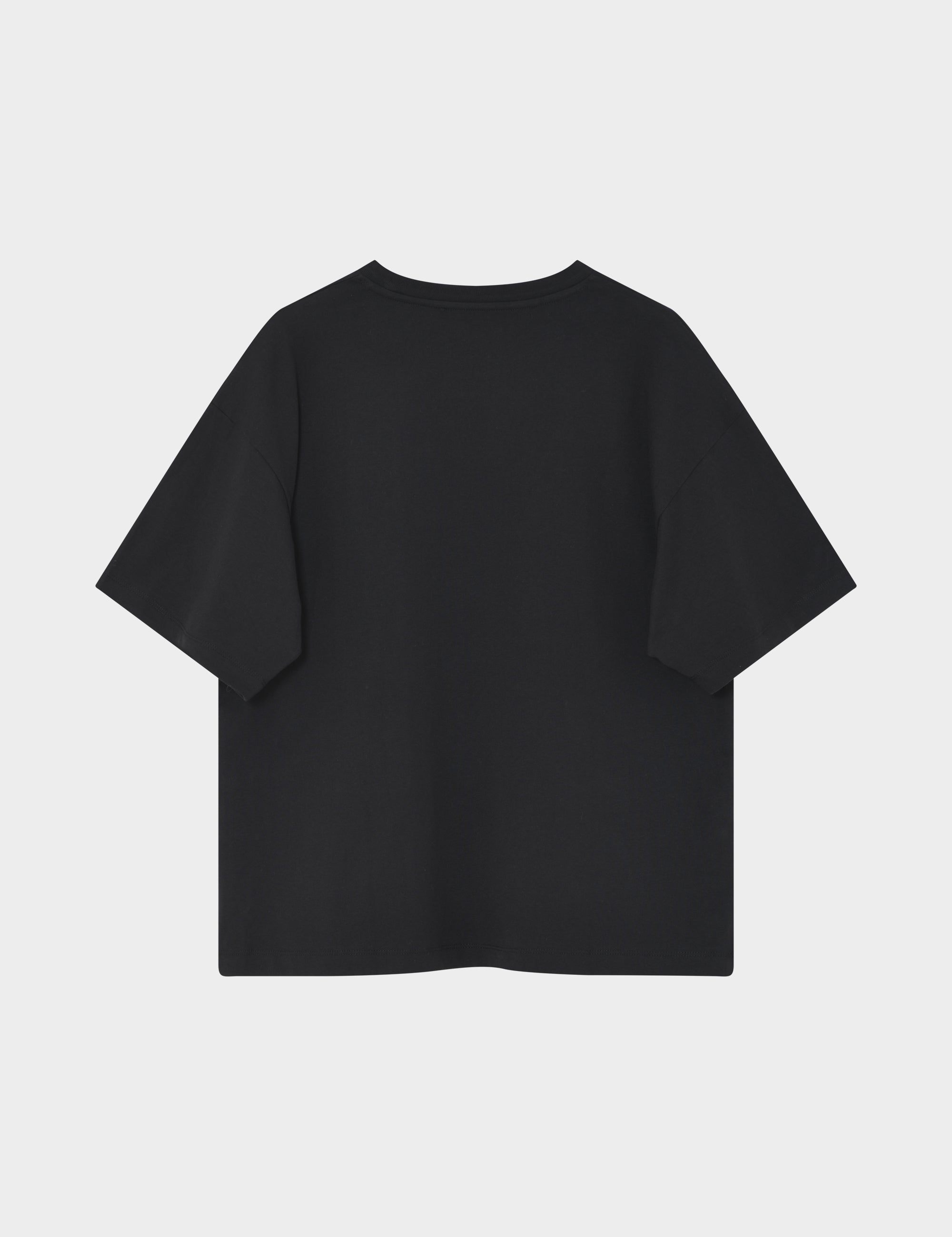 DAY Birger ét Mikkelsen DAYDrewa Lace - Heavy Jersey - T-shirt T-shirt 190303 Black