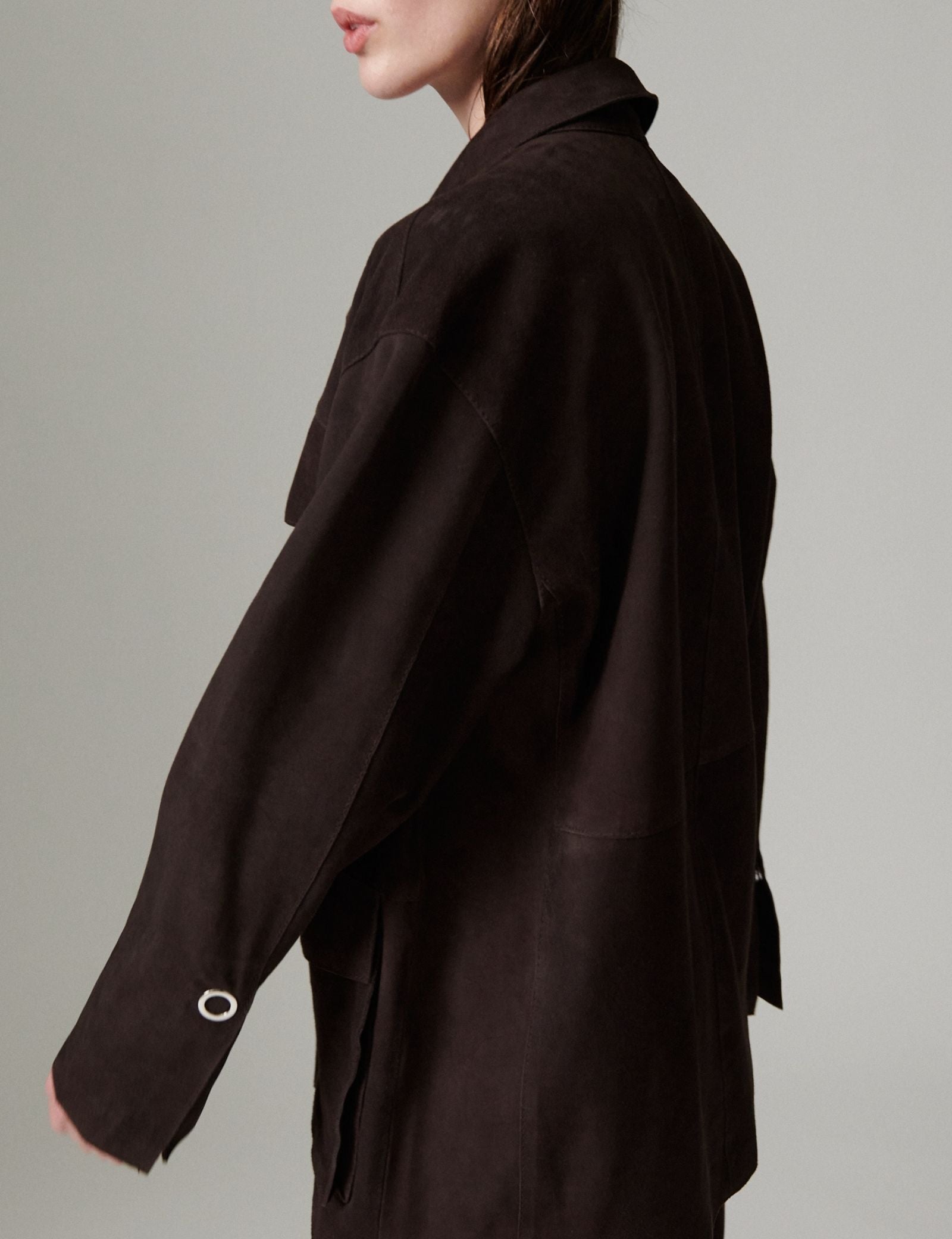 DAY Birger ét Mikkelsen DAYField - Light Suede - Jacket Jacket 191018 Ganache