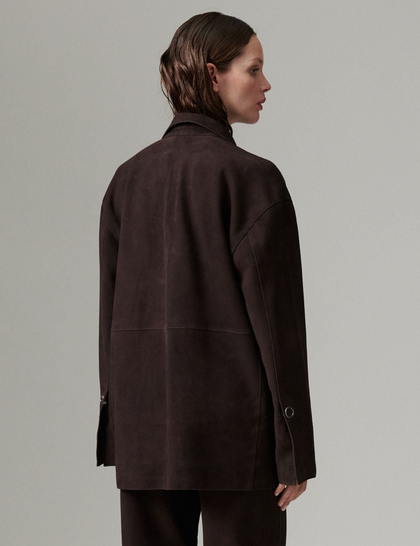 DAY Birger ét Mikkelsen DAYField - Light Suede - Jacket Jacket 191018 Ganache